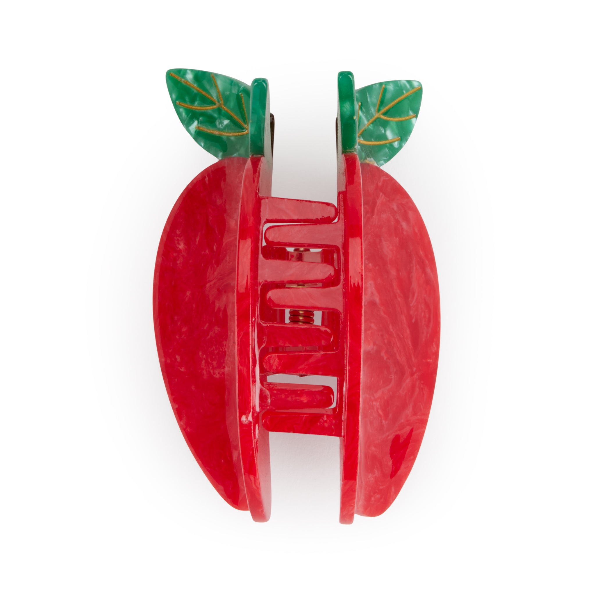 Solar Eclipse Hair Clip - Red Apple - Image 3