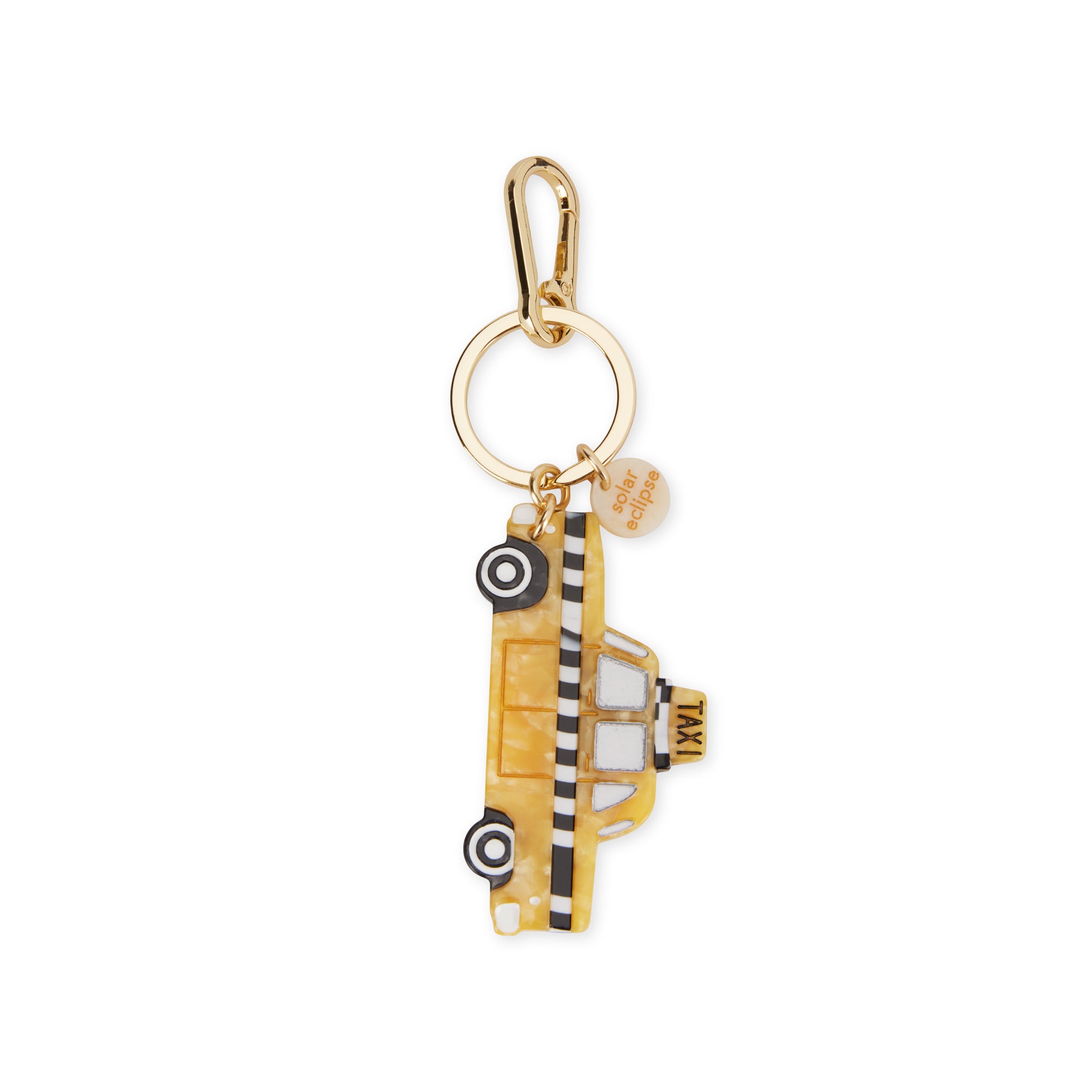 Solar Eclipse Keyring Bag Charm - Taxi