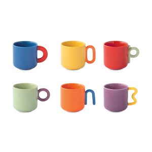 Creative Porcelain Mugs & Espresso Cups - Espresso Cup Set of 6