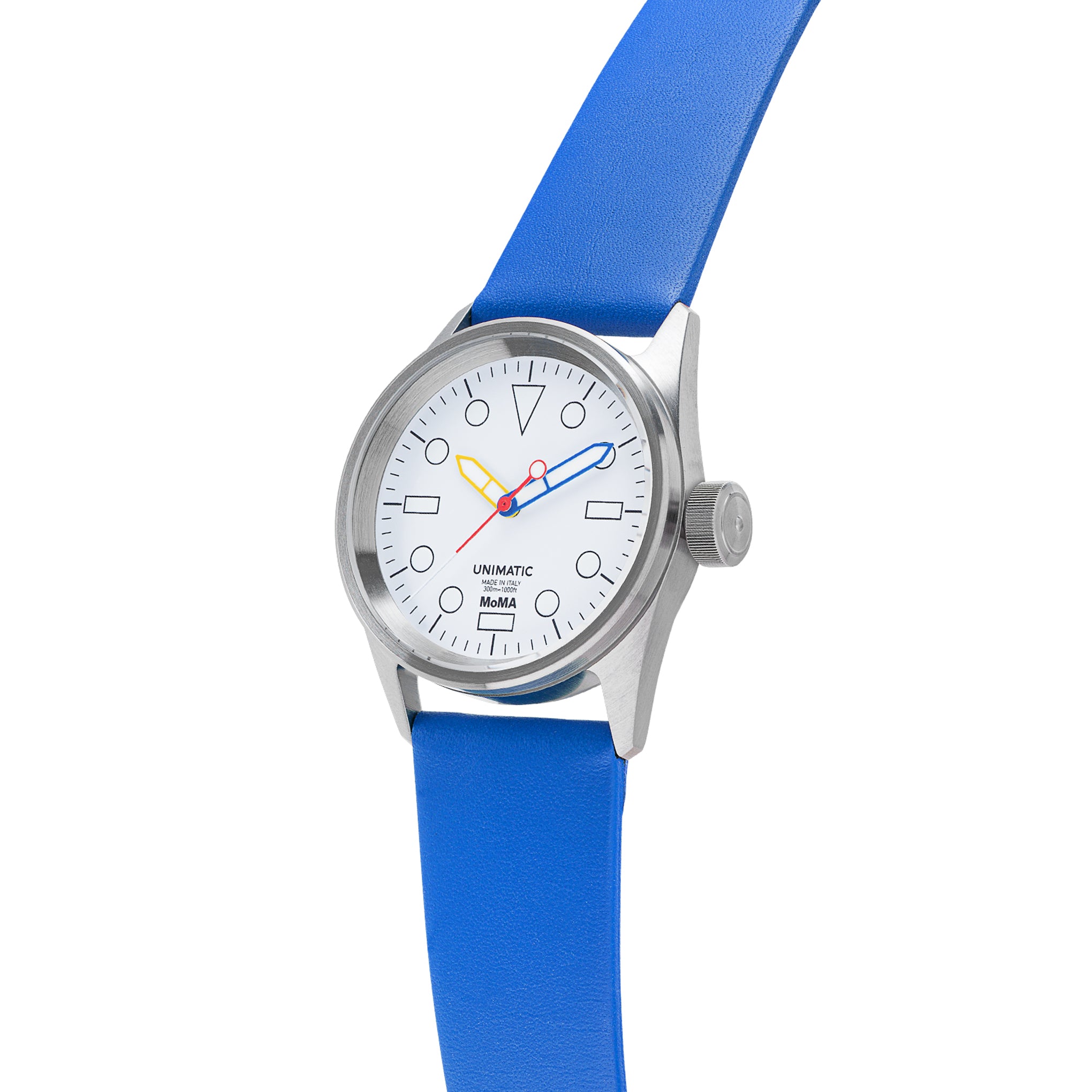 MoMA Unimatic De Stijl Modello Cinque Watch - Blue - Image 4