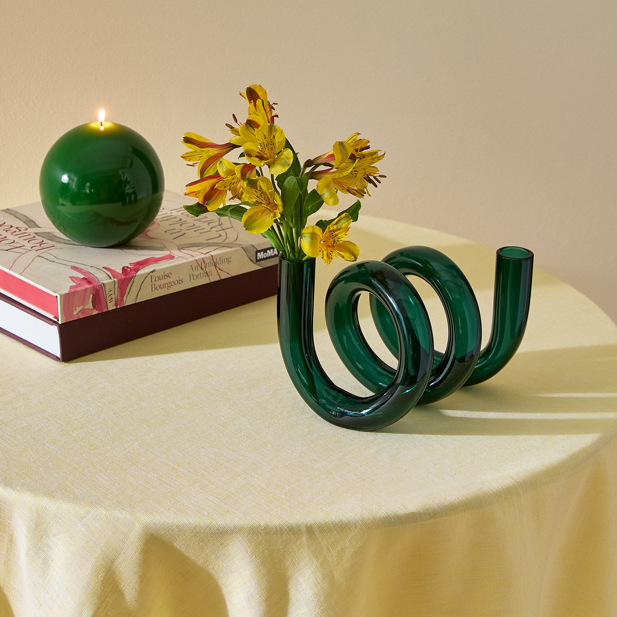 Curly Glass Vase - Image 4