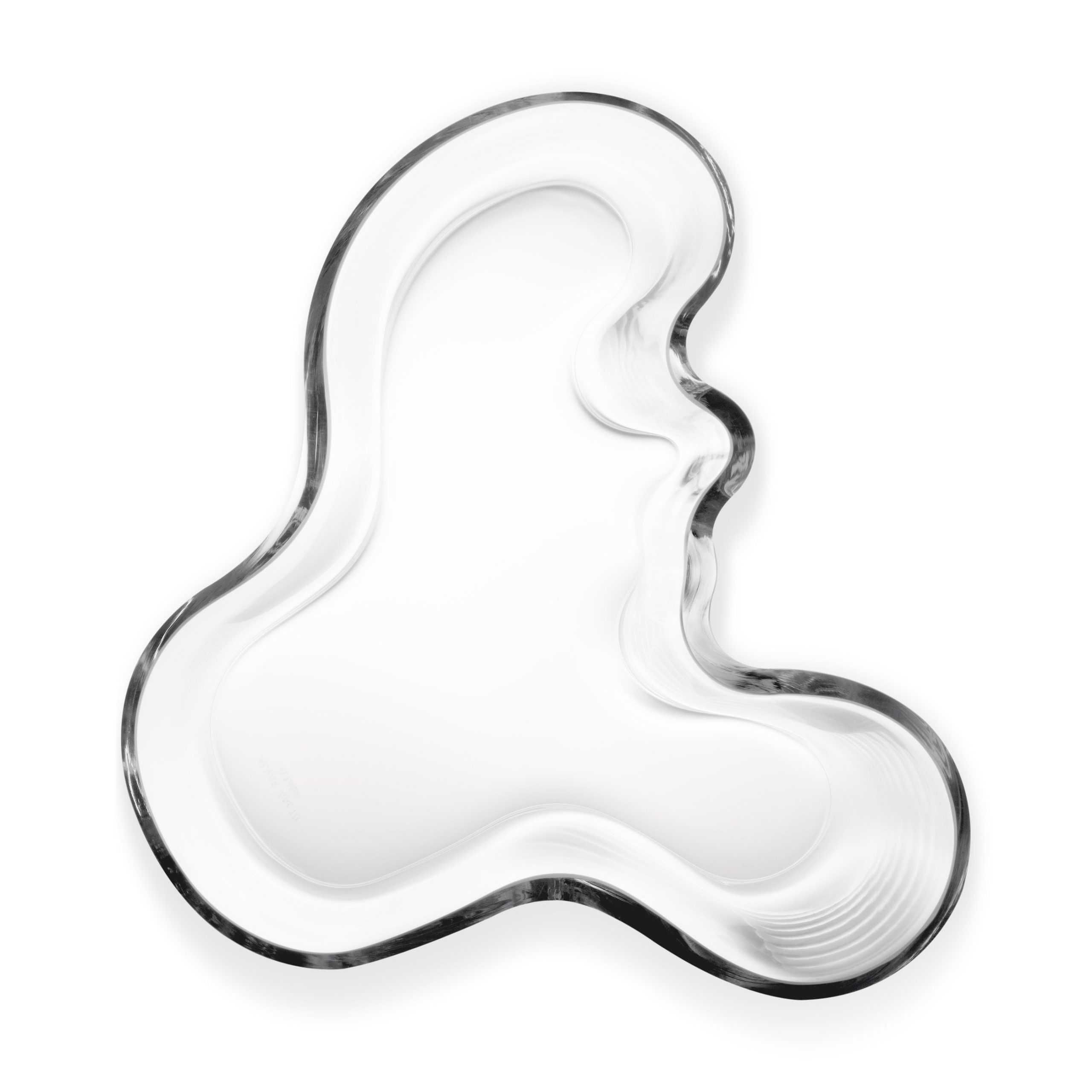 Iittala Alvar Aalto Glass Vase - 4.7h - Image 4