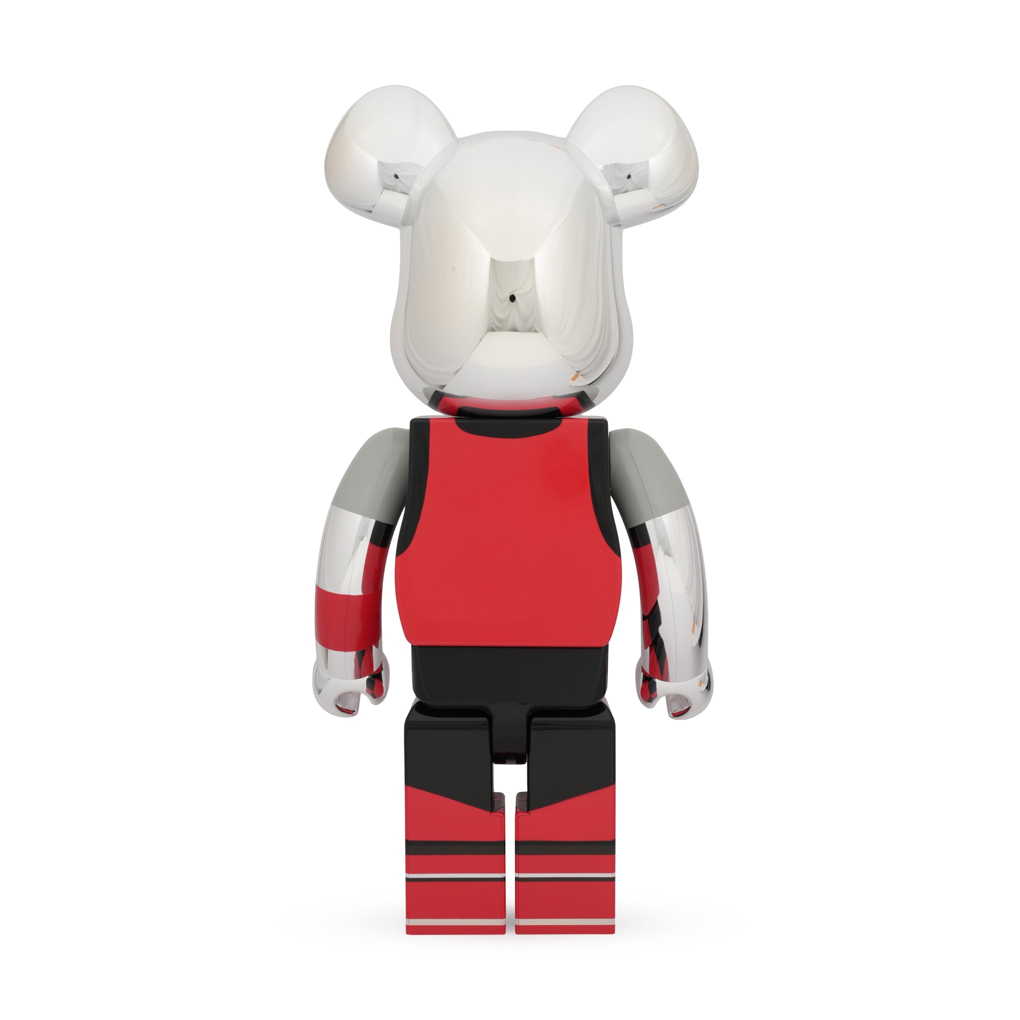 BE@RBRICK Michael Jordan 1985 Air Jordan Collectible Figure - Playground 1985 Silver - Image 9