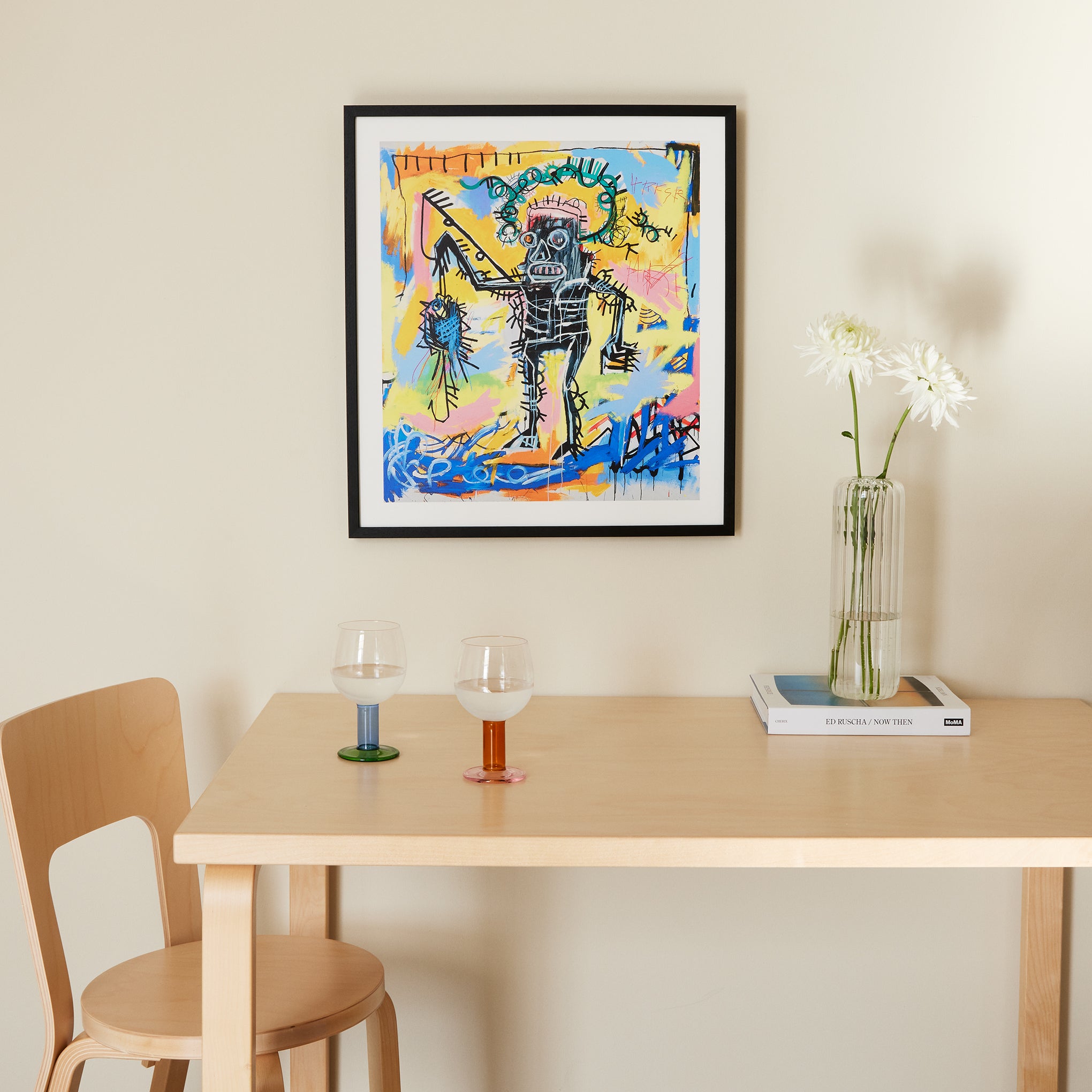 Jean-Michel Basquiat Untitled (Fishing) Framed Poster - Image 2