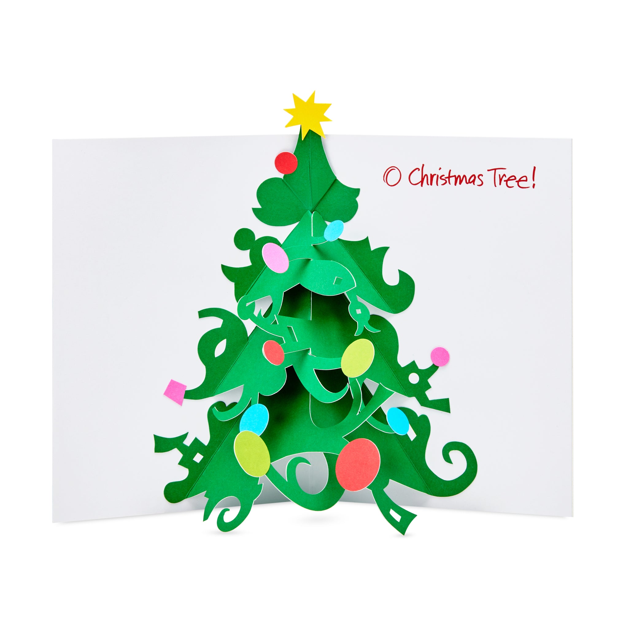 O' Christmas Tree Holiday Pop-Up Cards - Set of 8