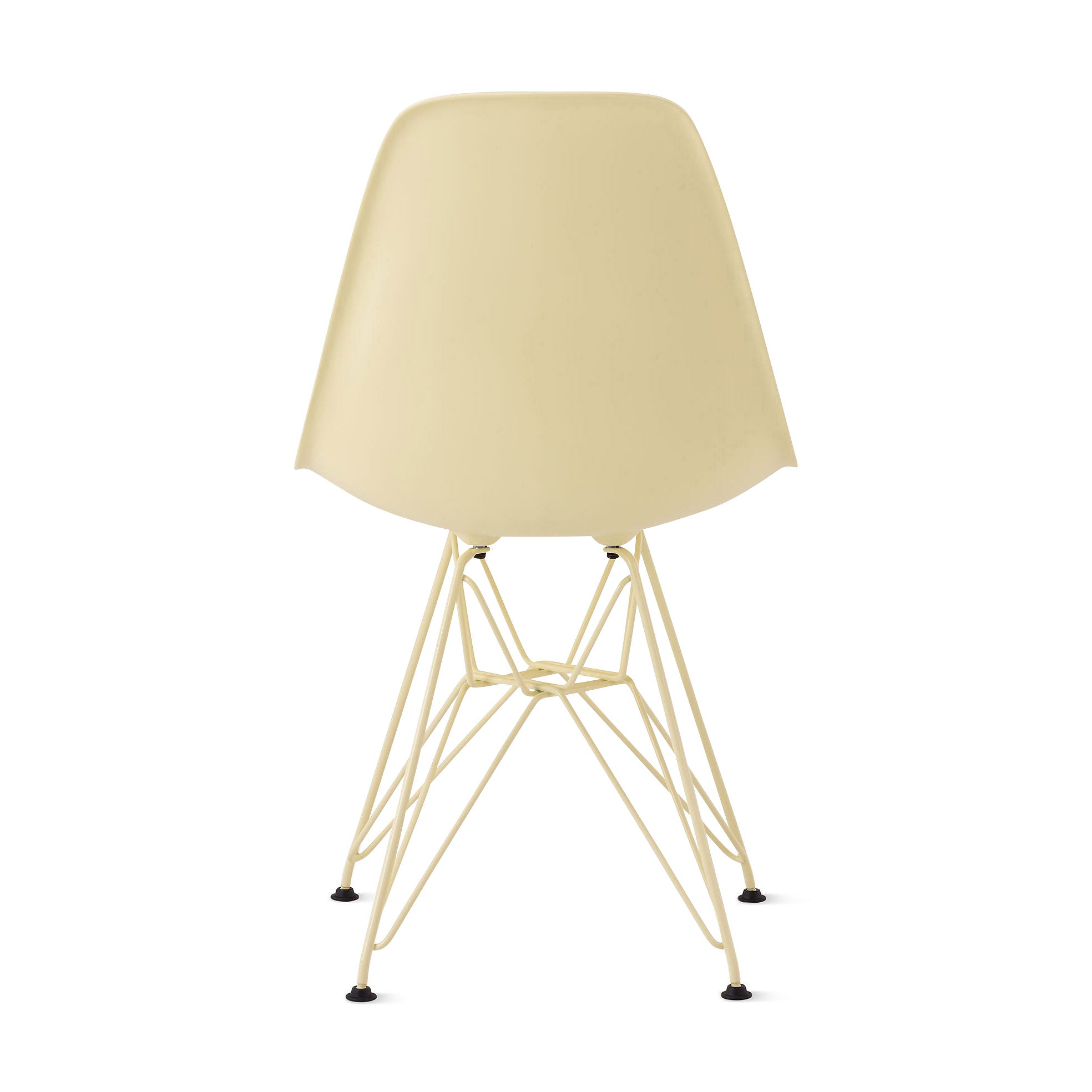 Herman Miller x HAY Eames Molded Recycled Plastic Side Chair - Powder Yellow - Image 5