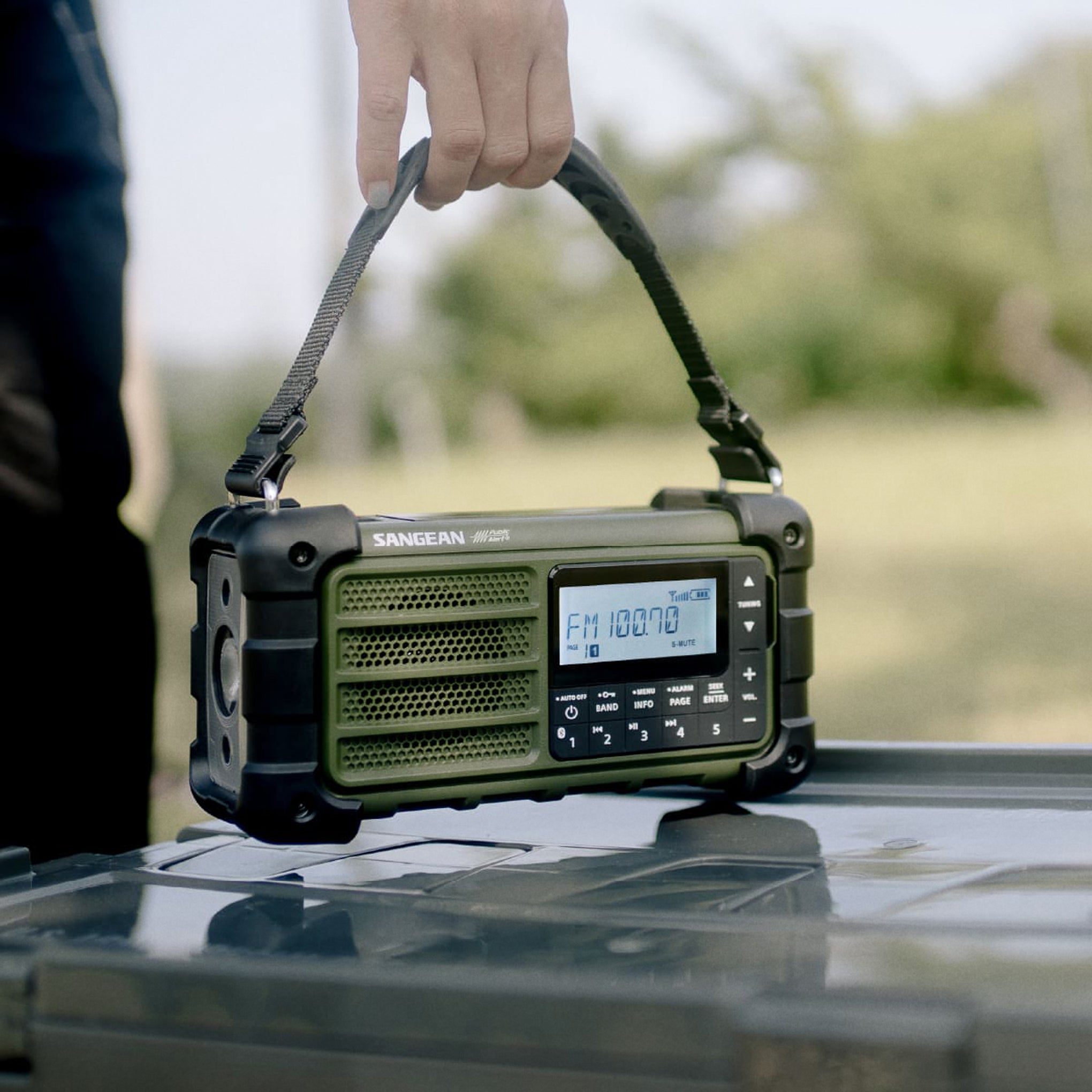 Sangean MMR-99 AM/FM Multi-Powered Weather Emergency Radio - Image 2