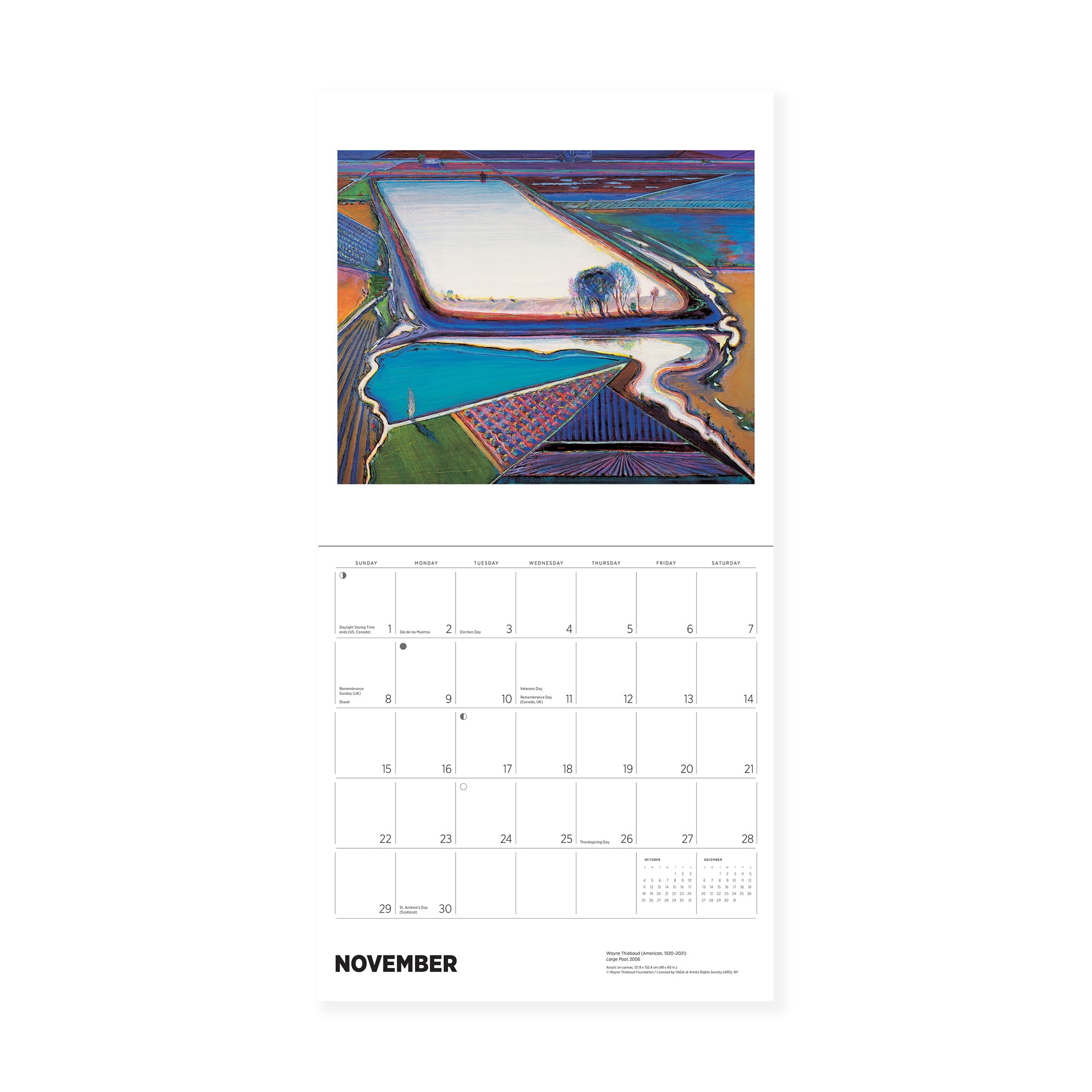 2026 Wayne Thiebaud Wall Calendar - Image 5