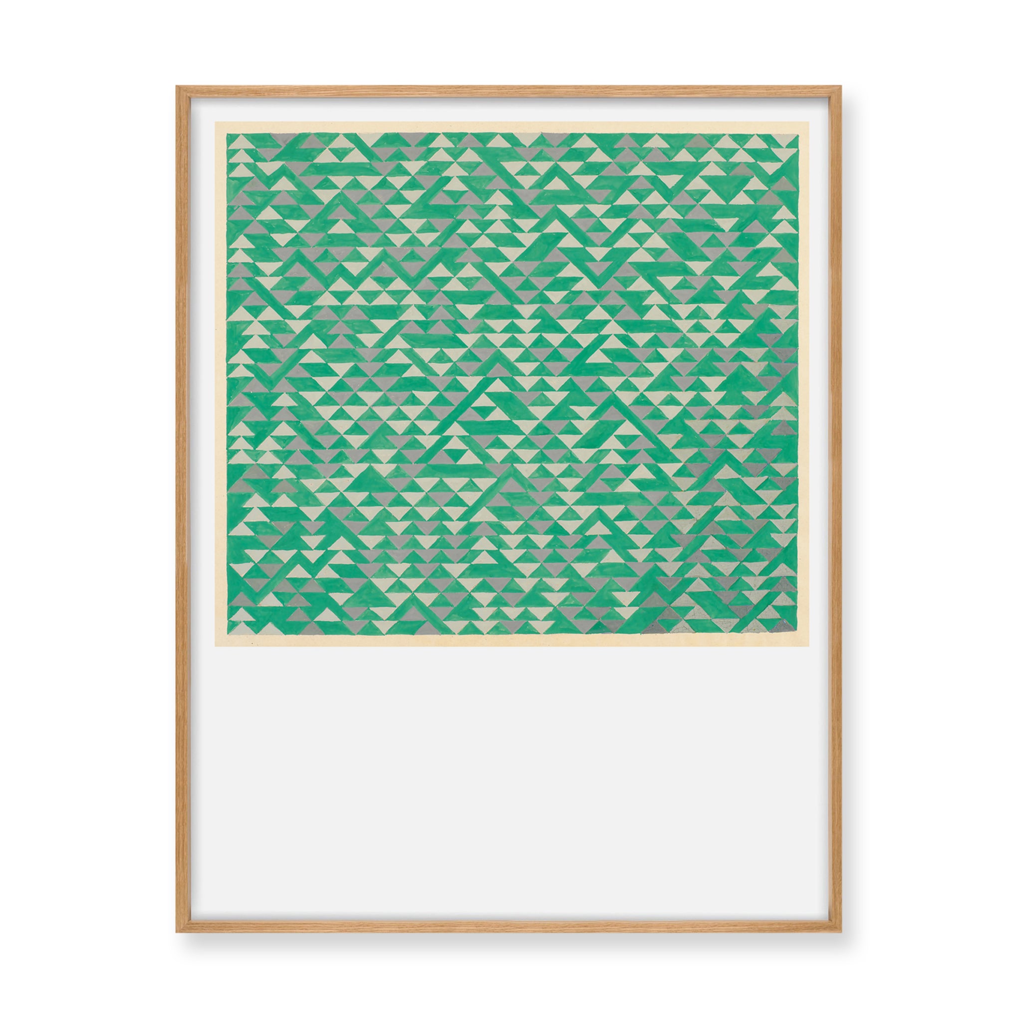 Anni Albers Study for Triadic II Framed Poster