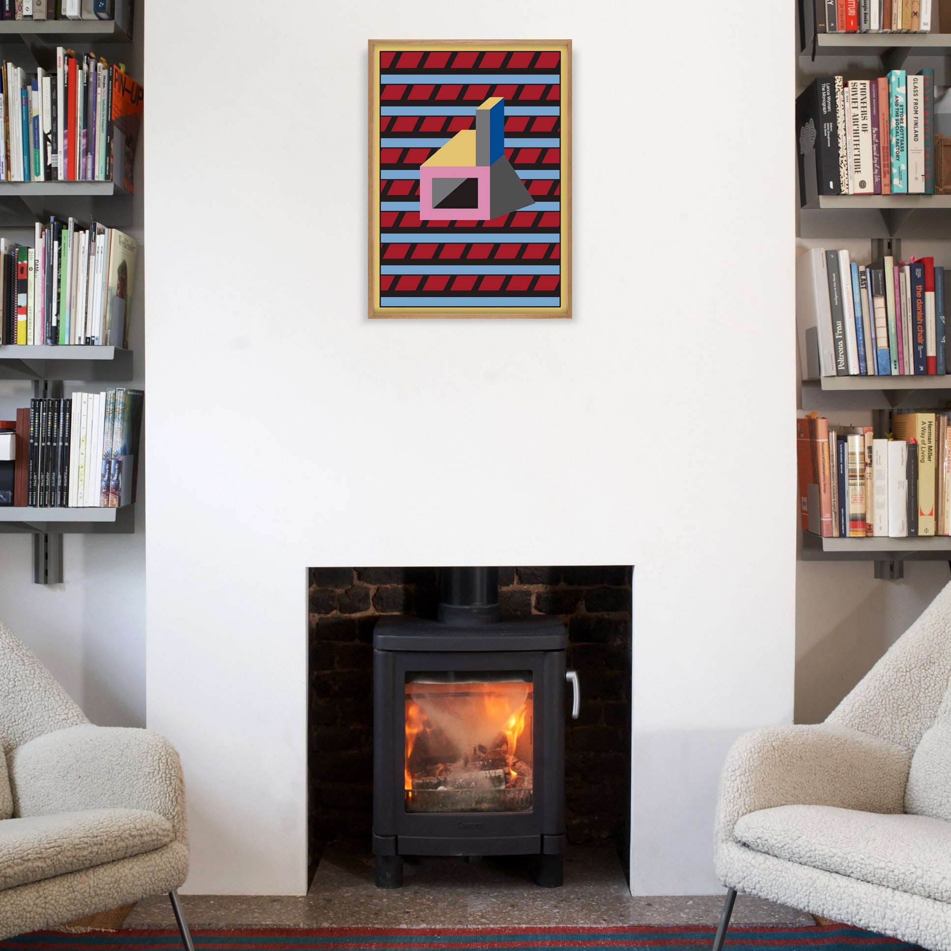 Nathalie Du Pasquier Manifeso 05 Framed Print - Image 2