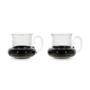 Tom Dixon Bump Glass Mugs - Set of 2