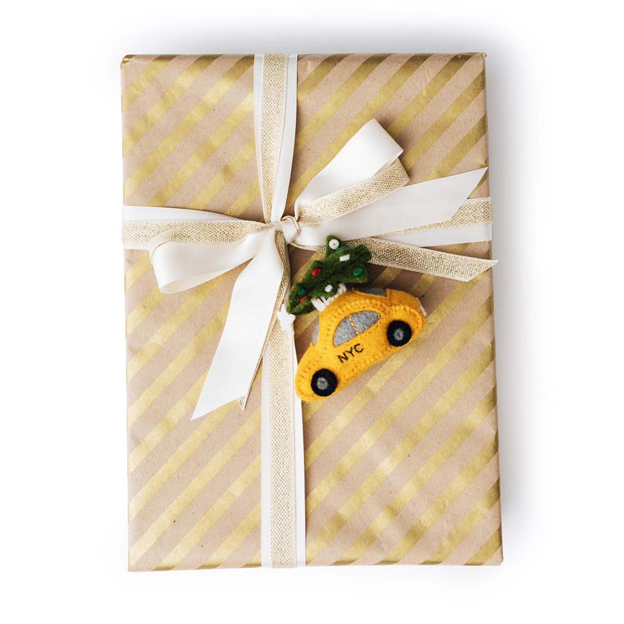 NYC Felt Ornament - Taxi - Image 2