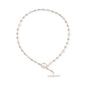Yam Bonar Pearl Sterling Silver Choker Necklace