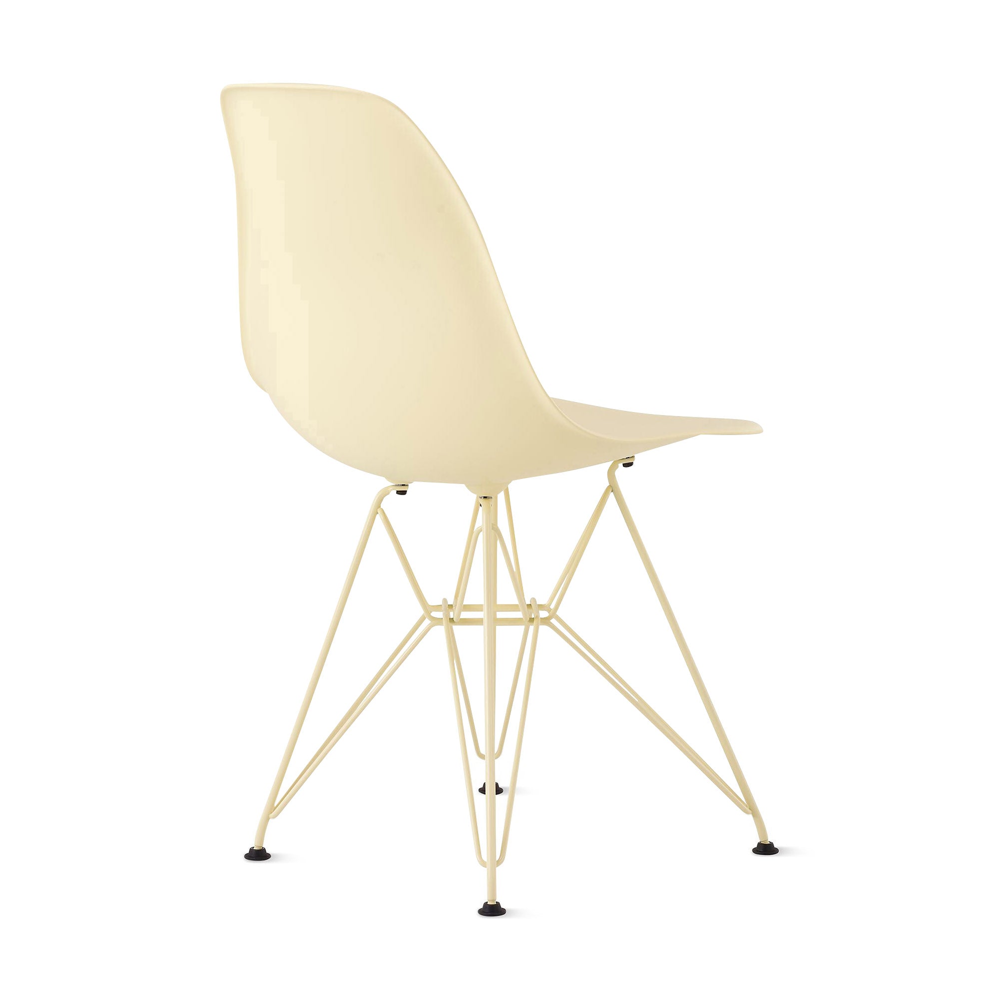 Herman Miller x HAY Eames Molded Recycled Plastic Side Chair - Powder Yellow - Image 6