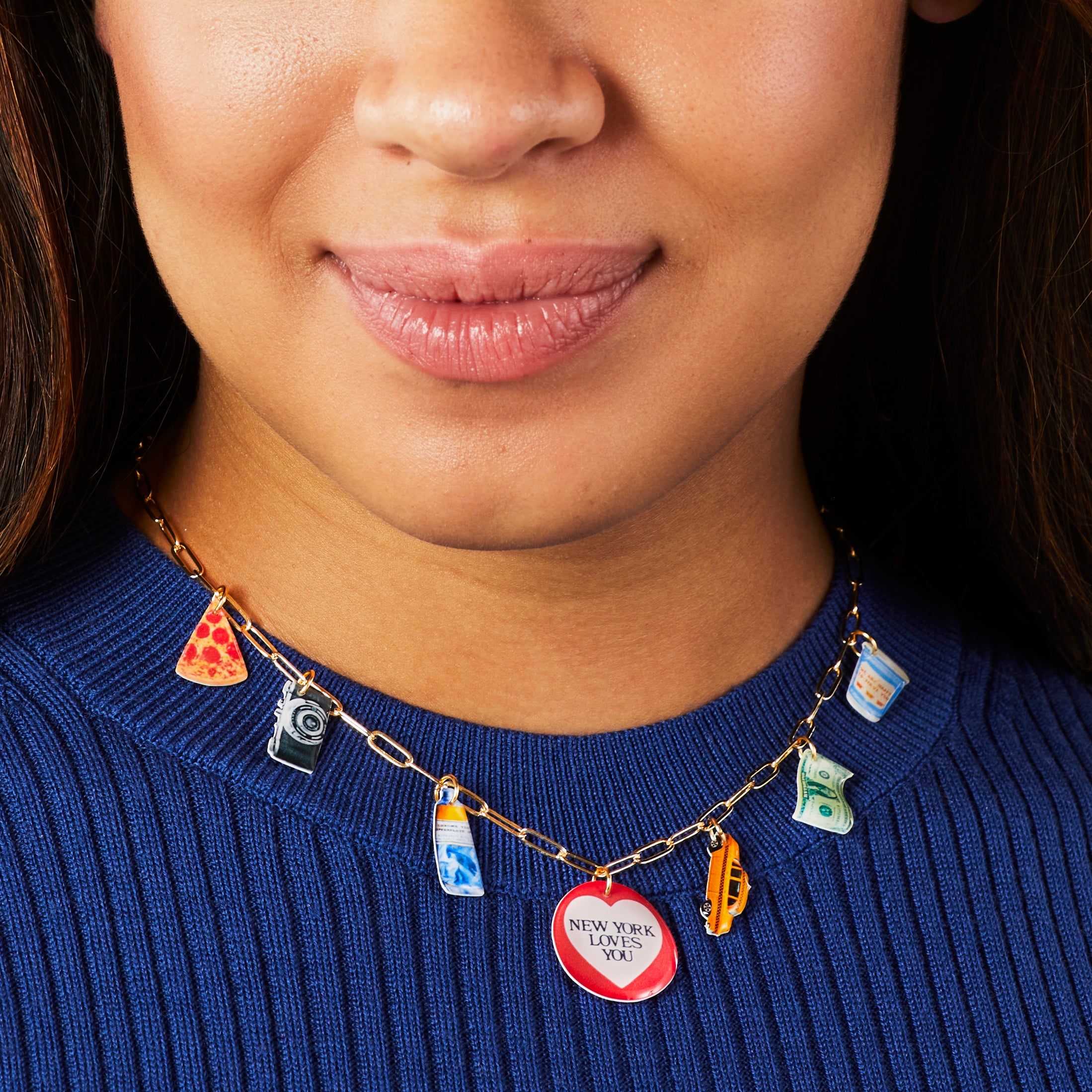 Haricot Vert NYC Charm Necklace - Image 5