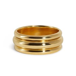 Pivot Ring III - 14k Yellow Gold