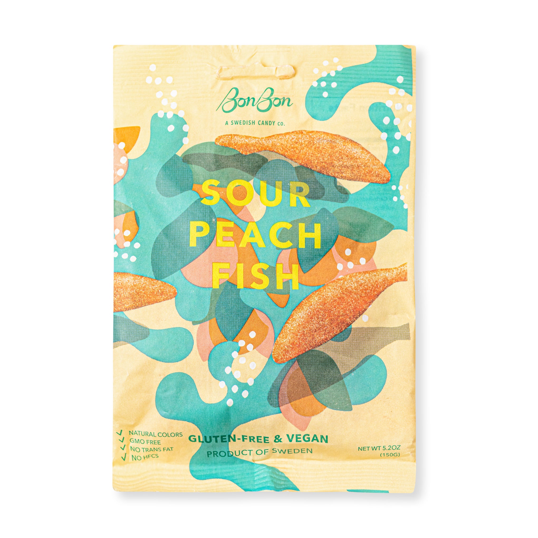 Gummy Fish Candy - Sour Peach