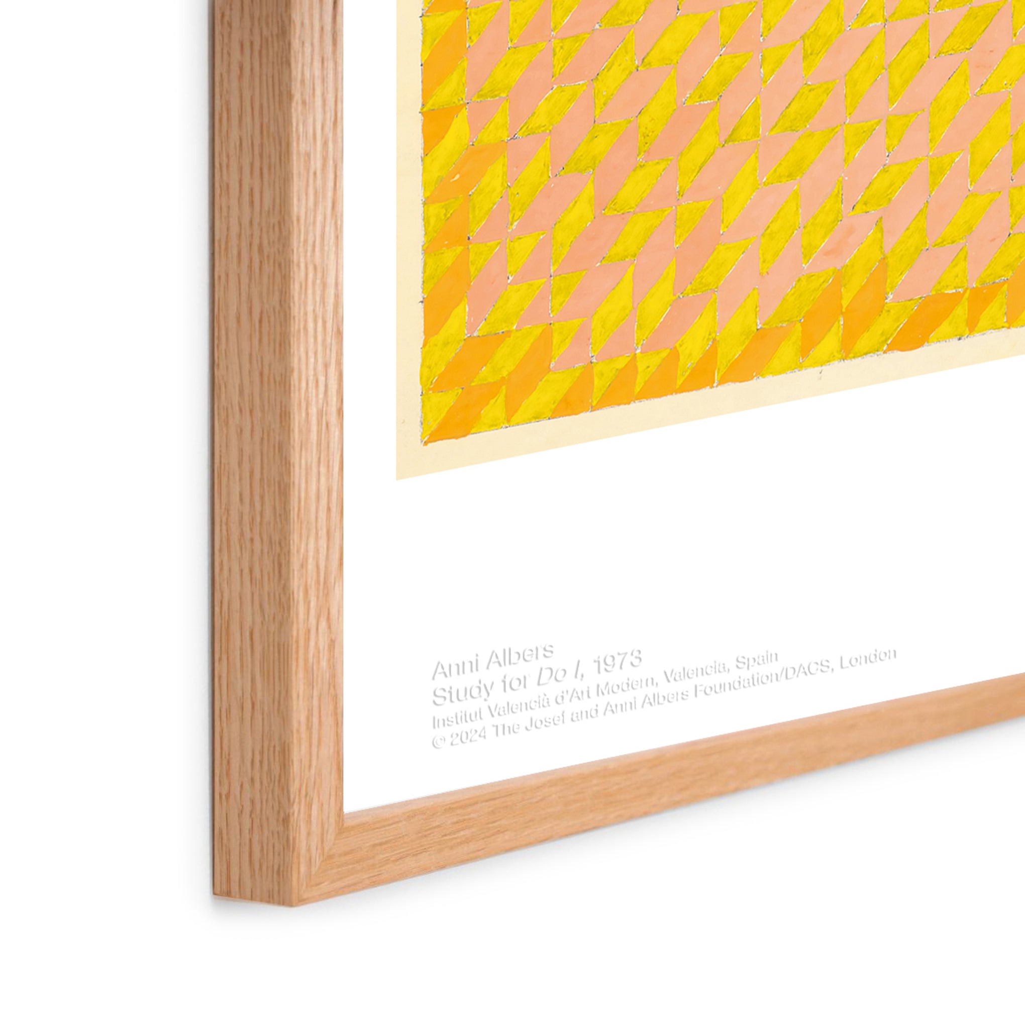 Anni Albers Study for Do I Framed Poster - Image 2