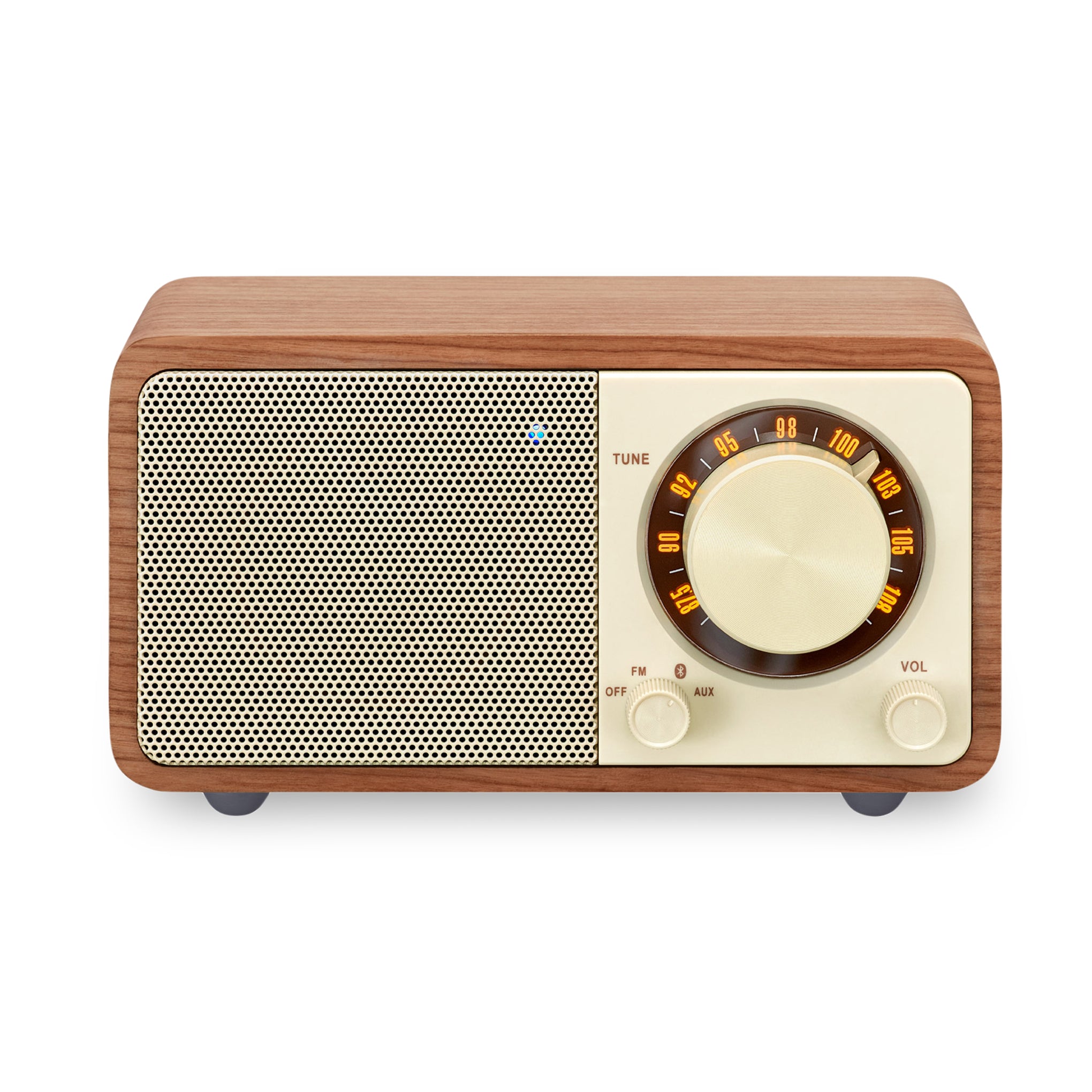 Sangean WR-7WL Bluetooth Speaker / FM Wooden Cabinet Radio - Image 3