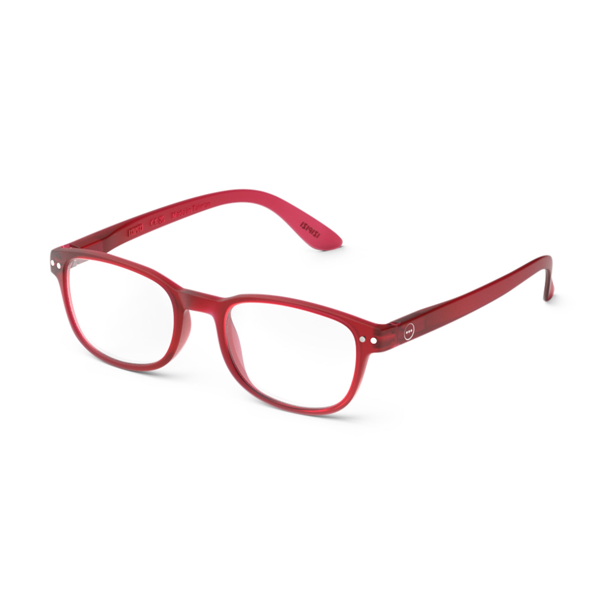 IZIPIZI Rectangular Reading Glasses #B - Red - Image 2