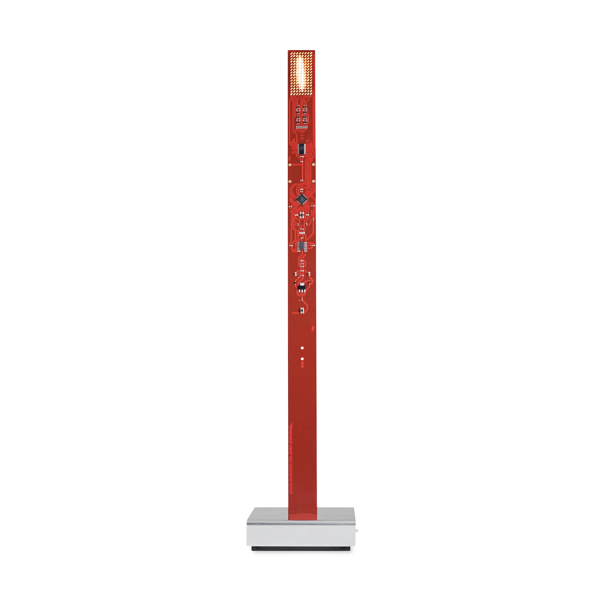 My New Flame Portable LED Lamp - Red