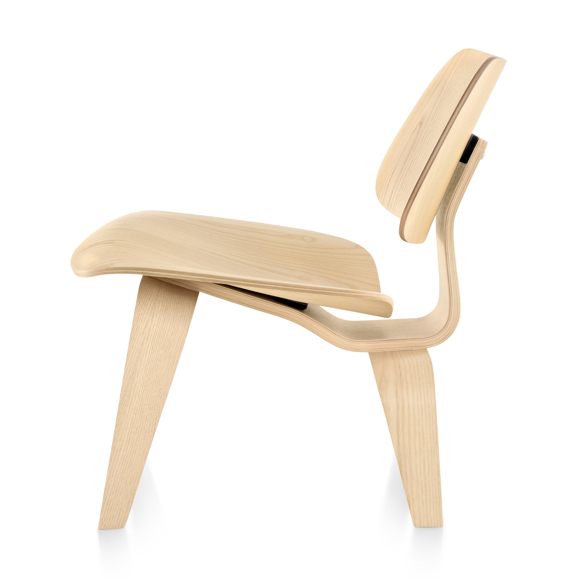 Eames® Molded Plywood Lounge Chair (LCW) from Herman Miller - White Ash - Image 2