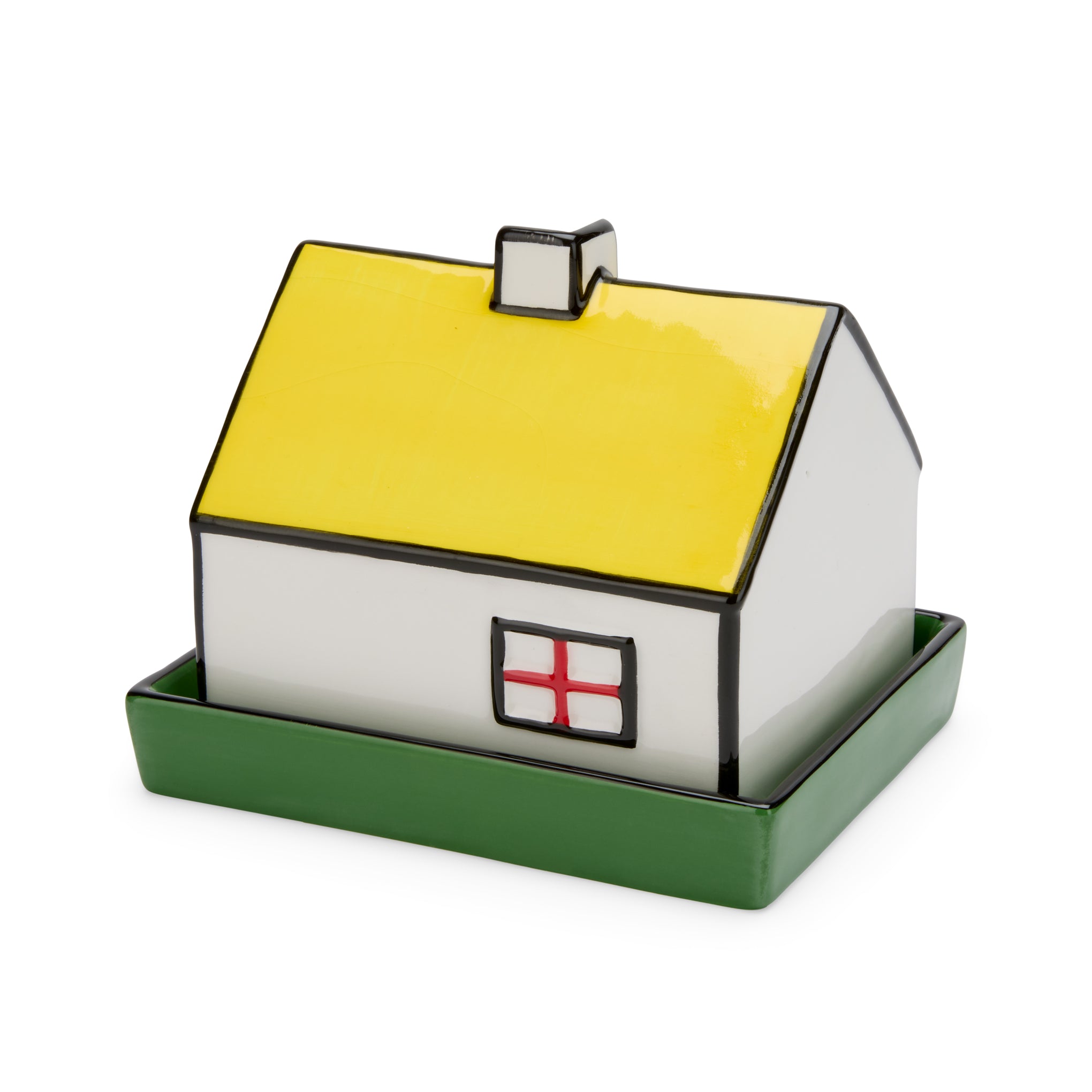 House Ceramic Butter Dish - Image 4