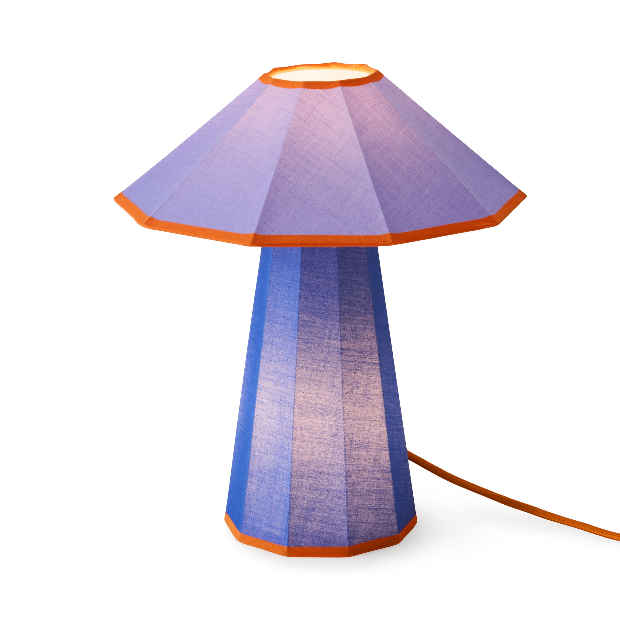 Trimme Table Lamp - Blue/ Purple - Image 3