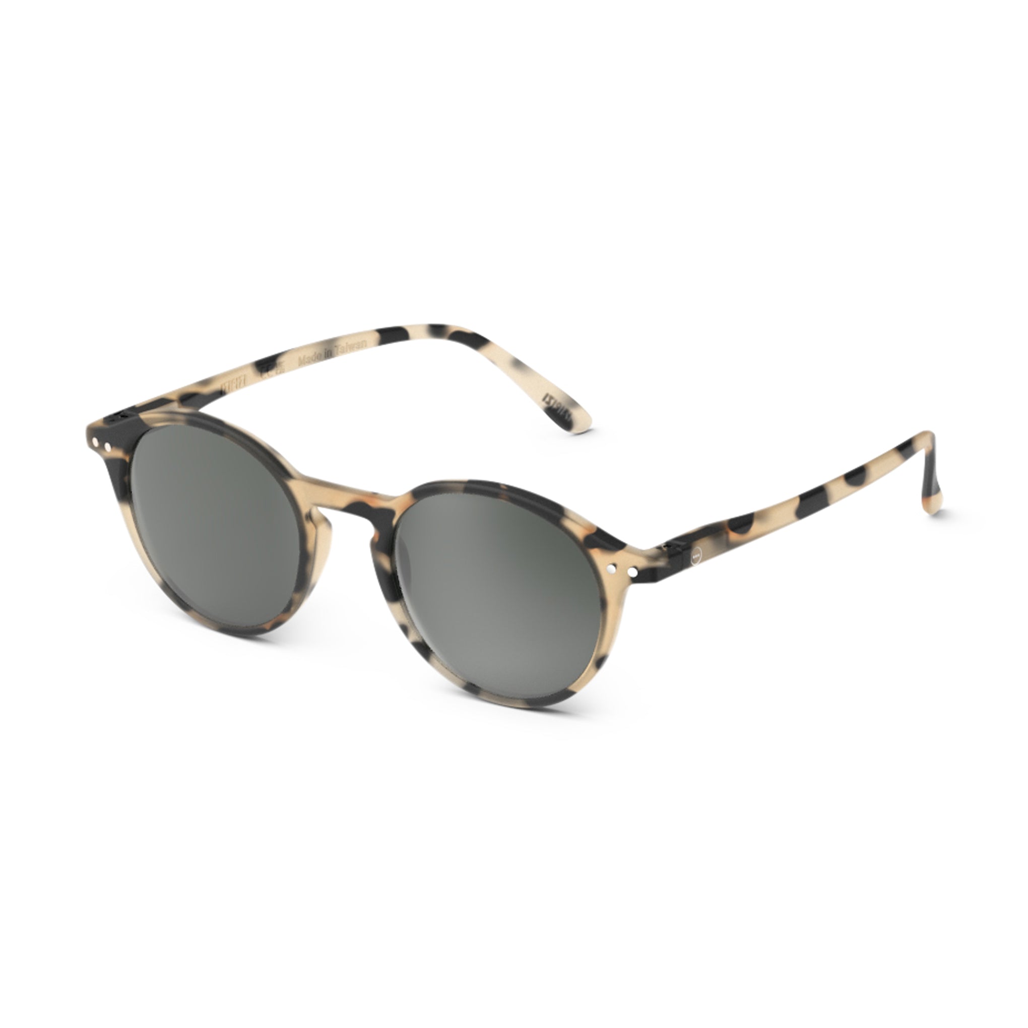 IZIPIZI Round Sunglasses #D - Light Tortoise - Image 2