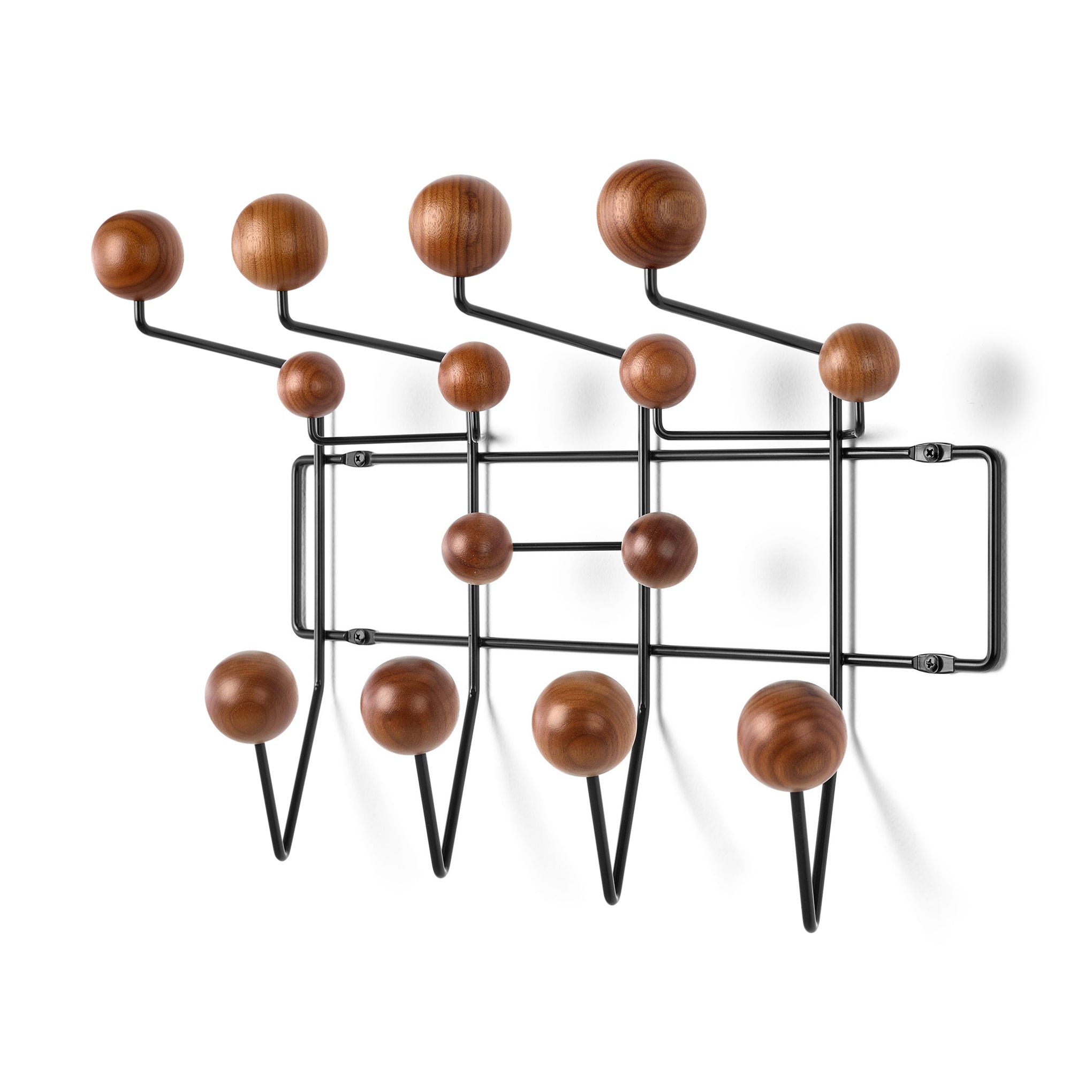 Eames? Hang-It-All Coat Rack from Herman Miller - Black/ Walnut - Image 2