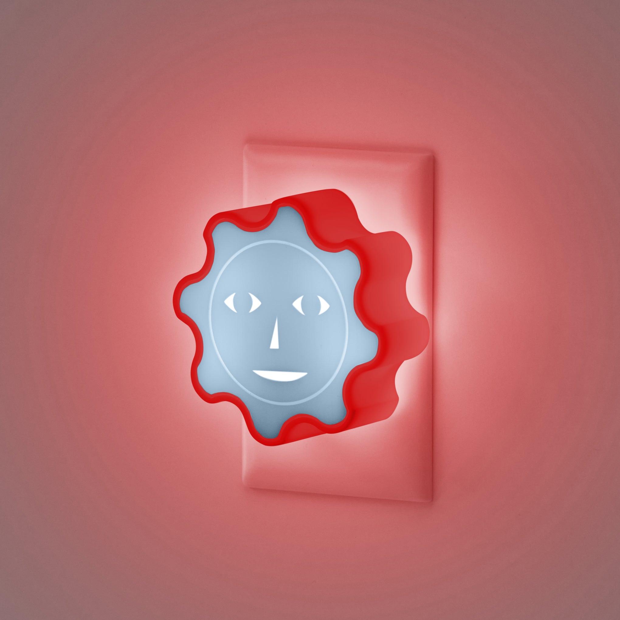 Dusen Dusen Everybody Night Light - Red/ Blue - Image 3