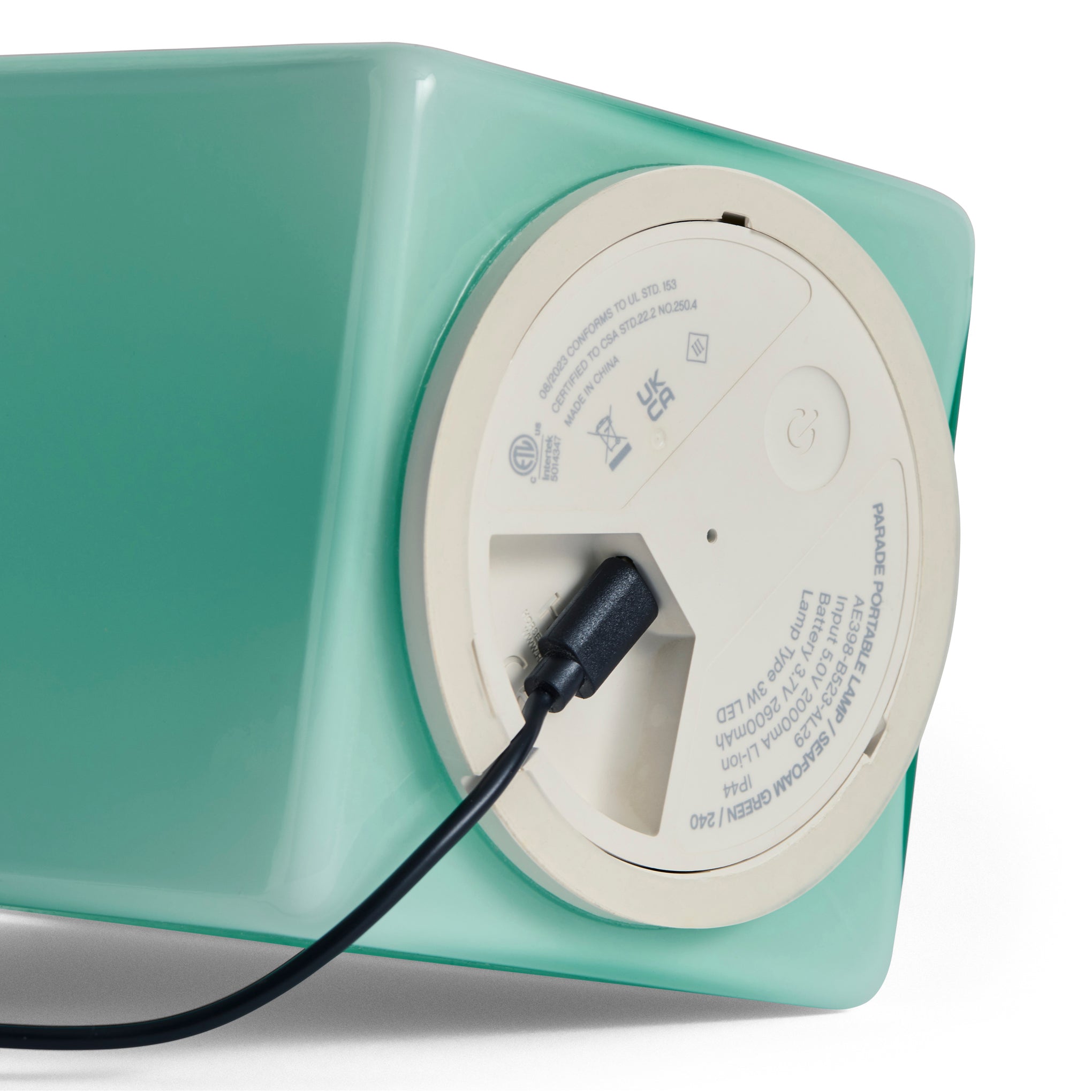 HAY Parade Portable Glass Lamp - Seafoam Green - Image 4