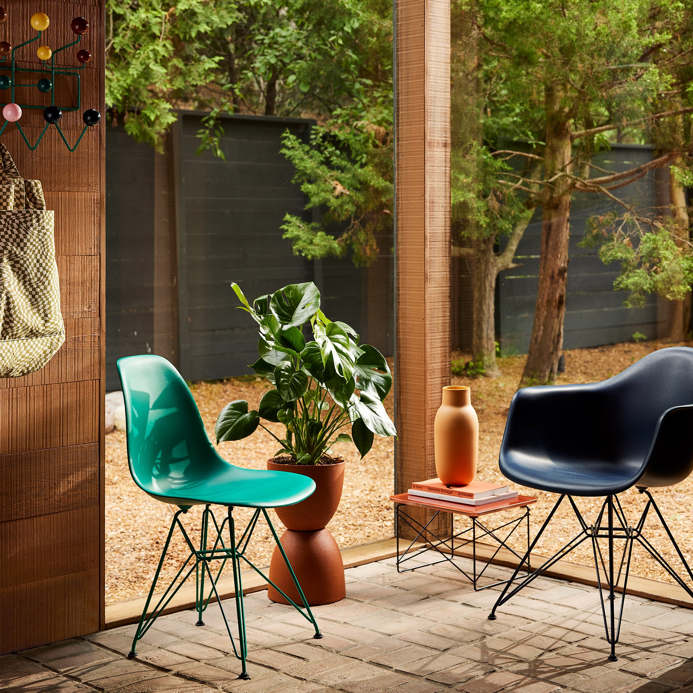 Herman Miller x HAY Eames Molded Recycled Plastic Side Chair - Mint Green - Image 2