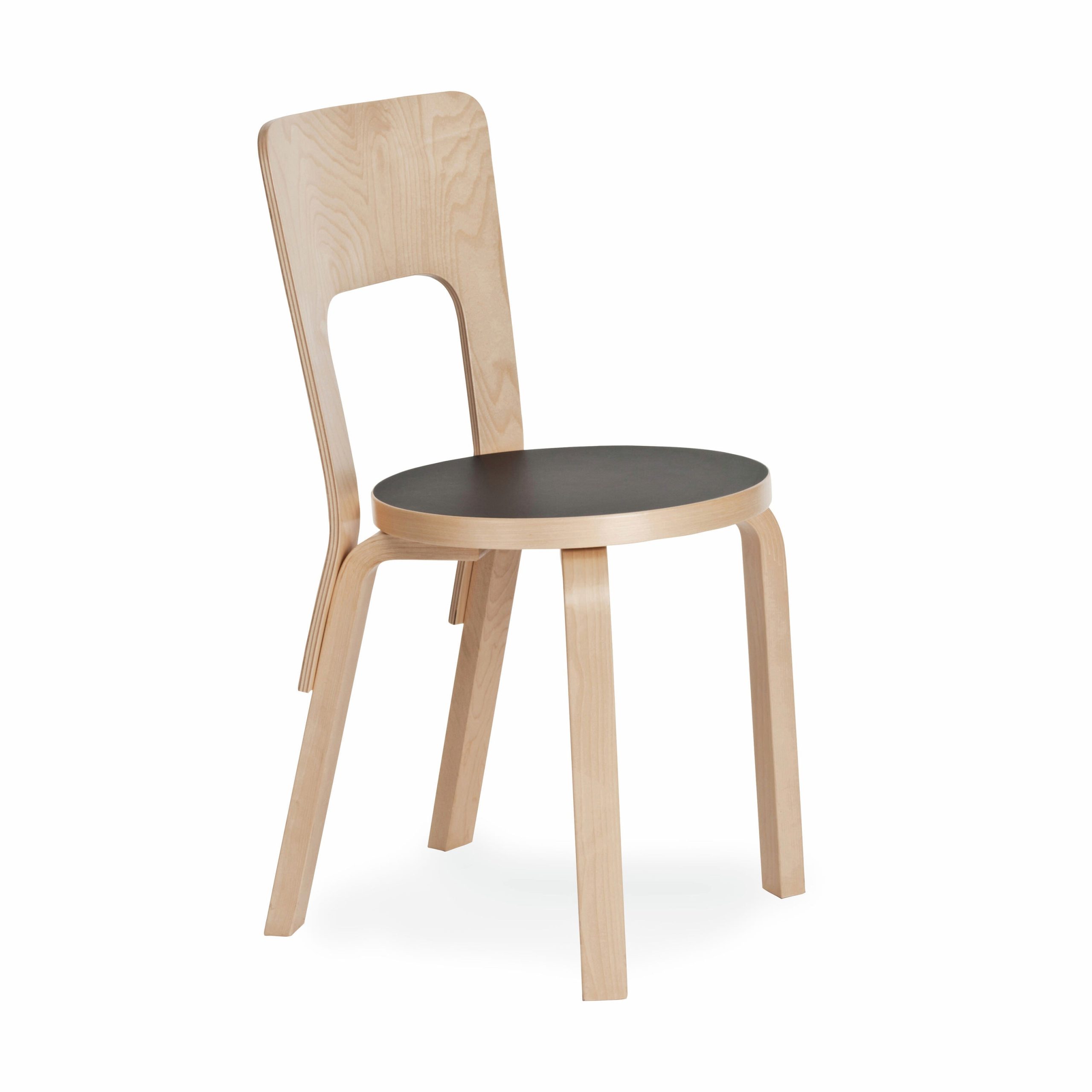 Artek Aalto Chair 66 - Black