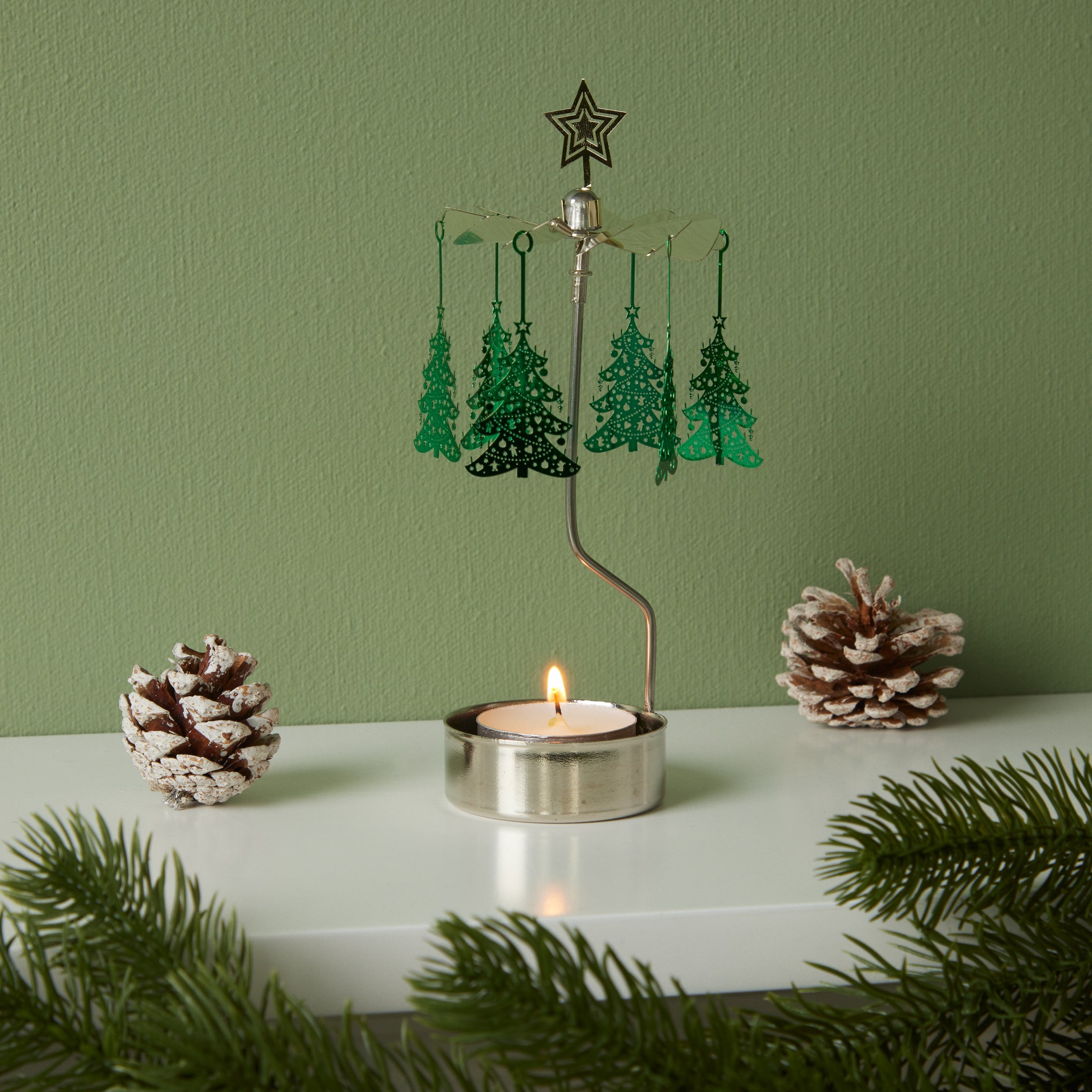 Rotating Tree Candle Holder - Image 2