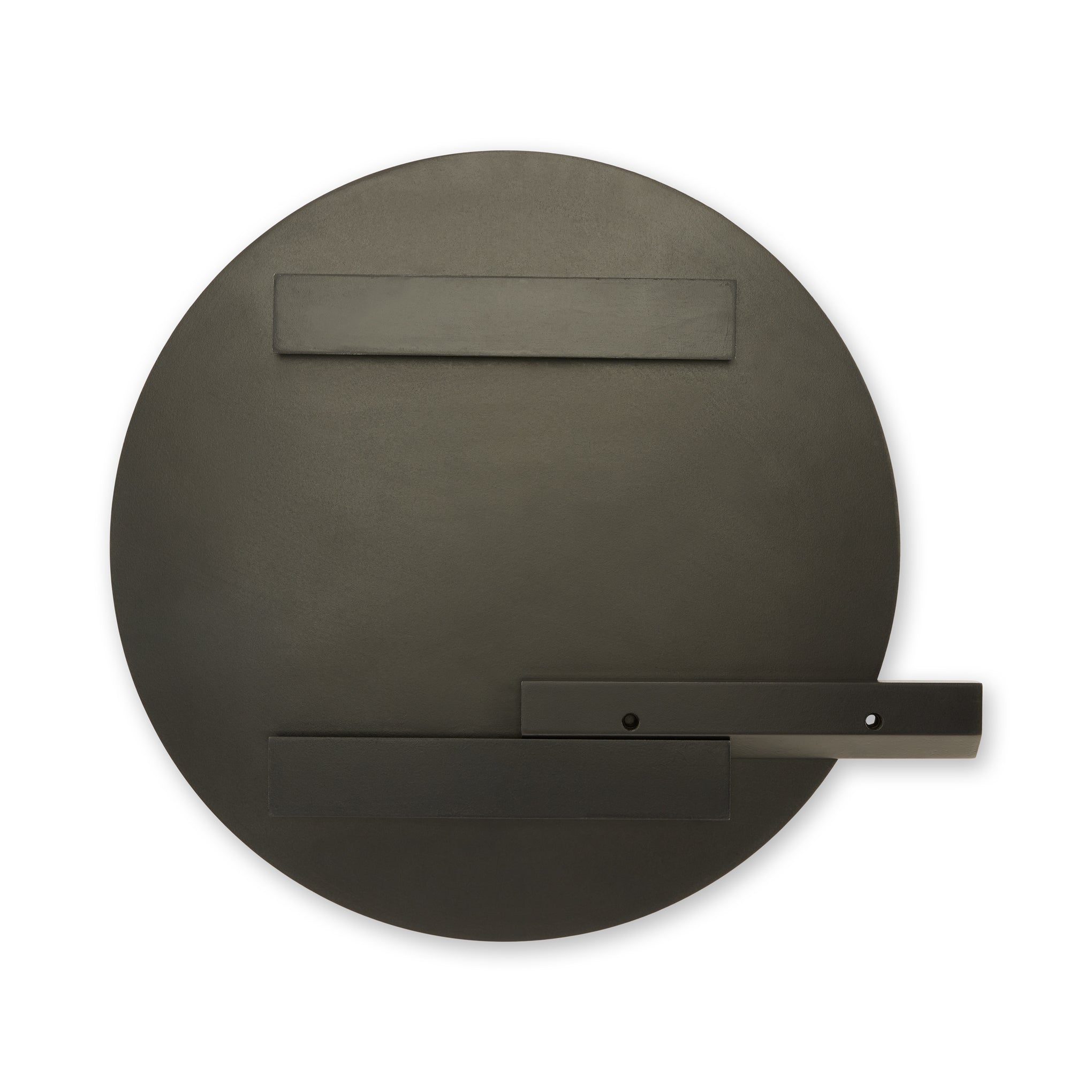 Round Mosaic Mirror - Pink/ Gold - Image 4