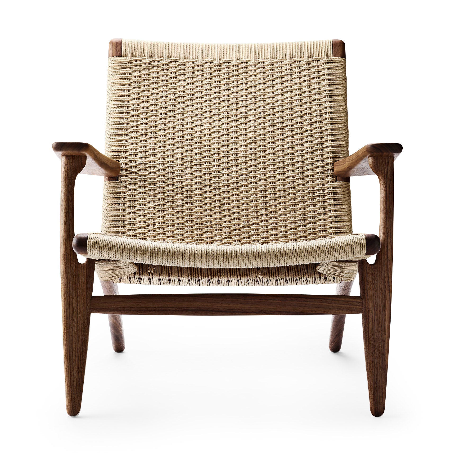 CH25 Lounge Chair - Walnut Oil