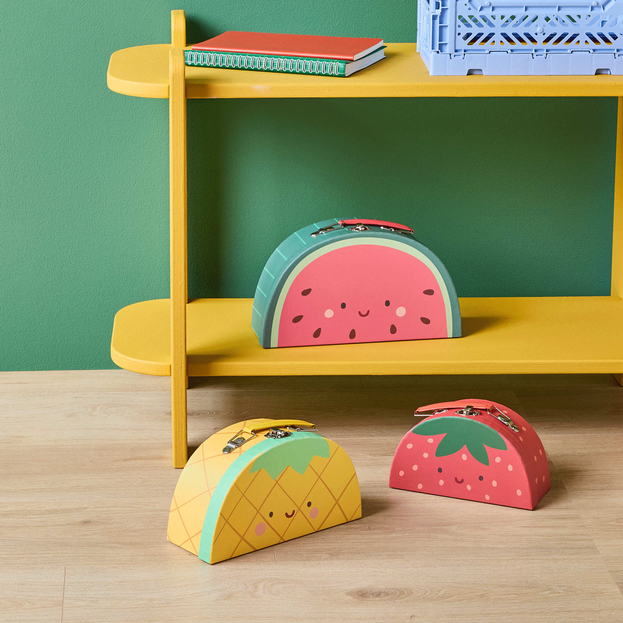 Vilac Nesting Fruit Suitcases Toy - Image 2