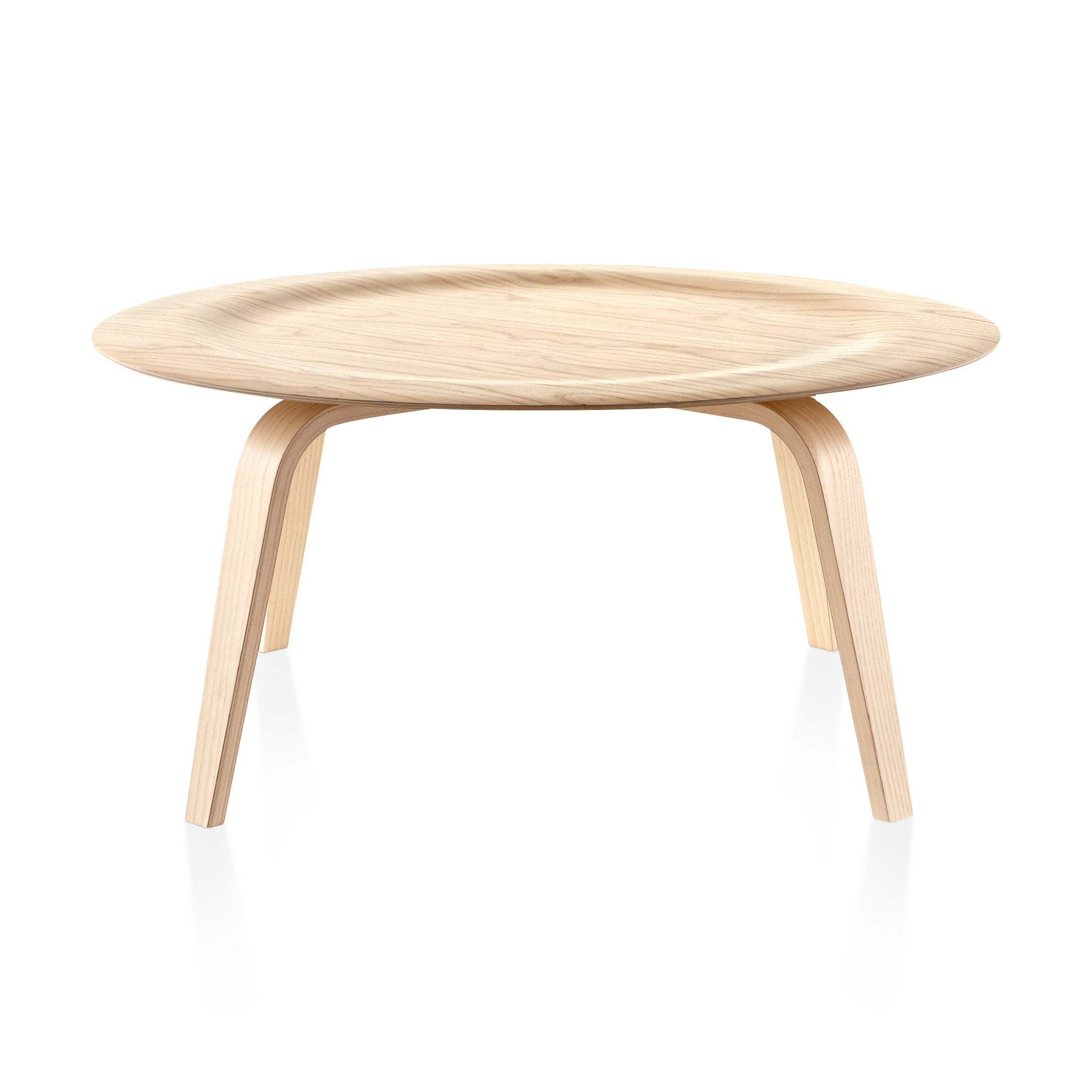 Eames© Molded Plywood Coffee Table from Herman Miller©. Wood Base