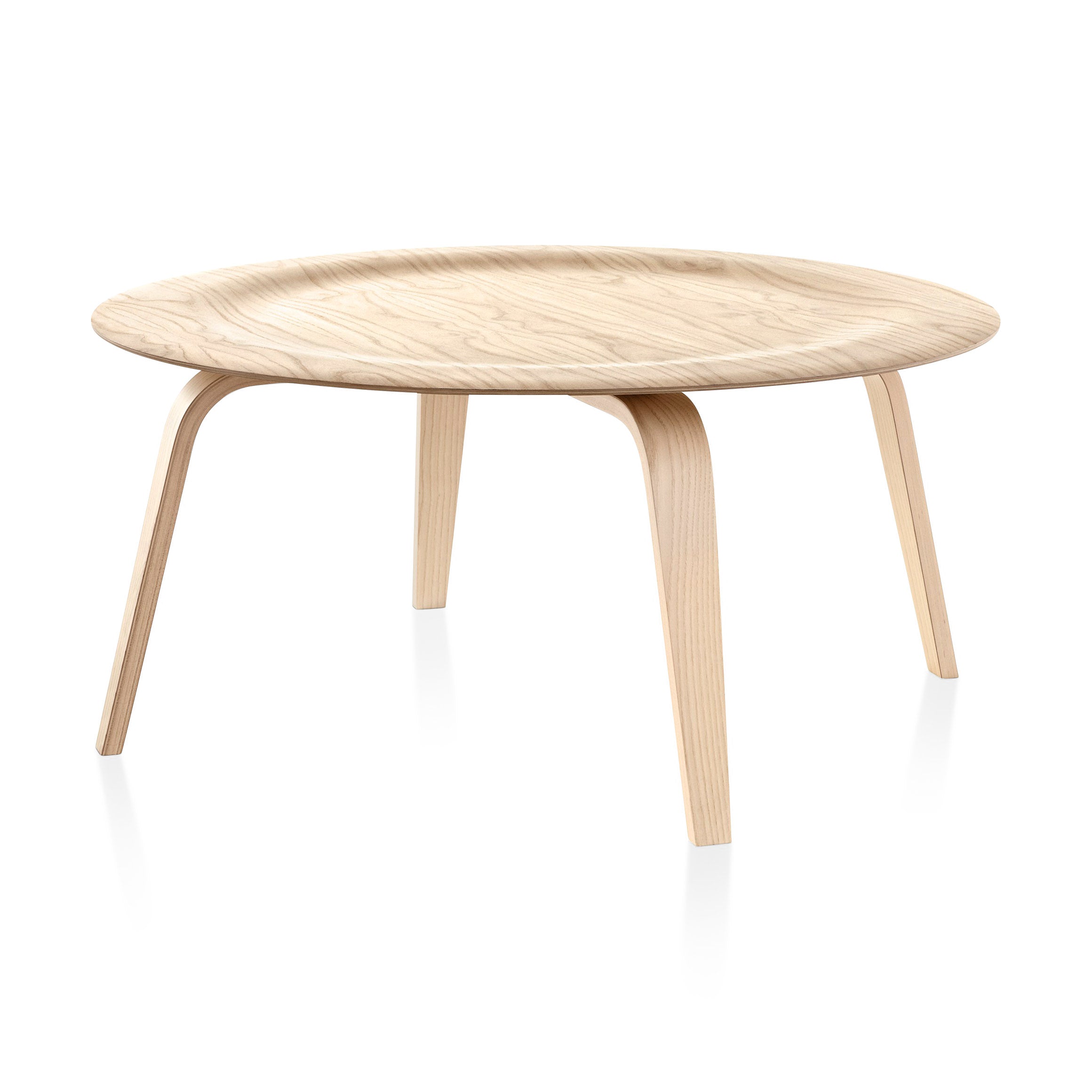 Eames© Molded Plywood Coffee Table from Herman Miller©. Wood Base - Image 2