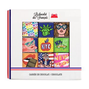 Le chocolat des Français Chocolate NYC 9-Piece Gift Box