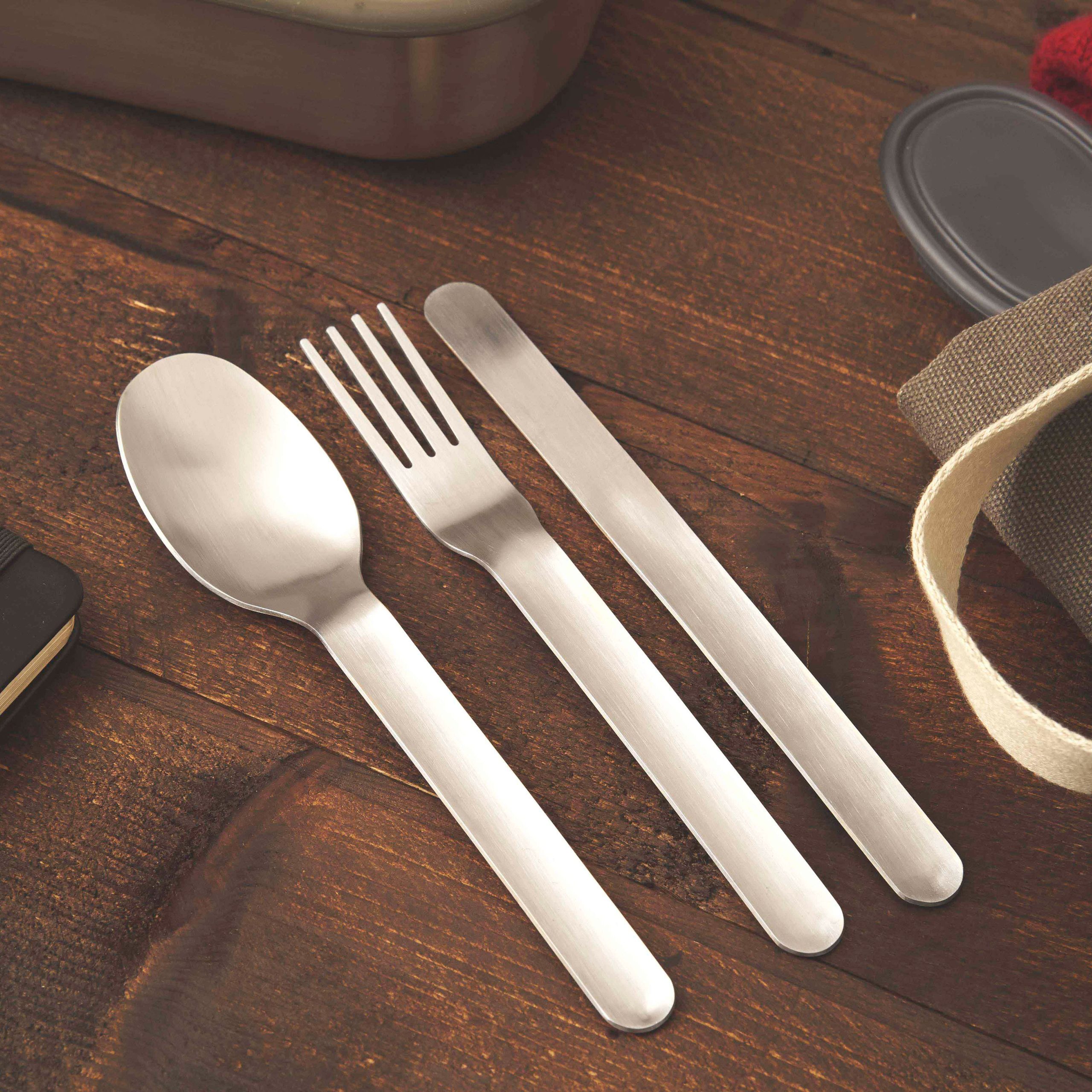 Travel Flatware with Case - Set of 3 - Image 2