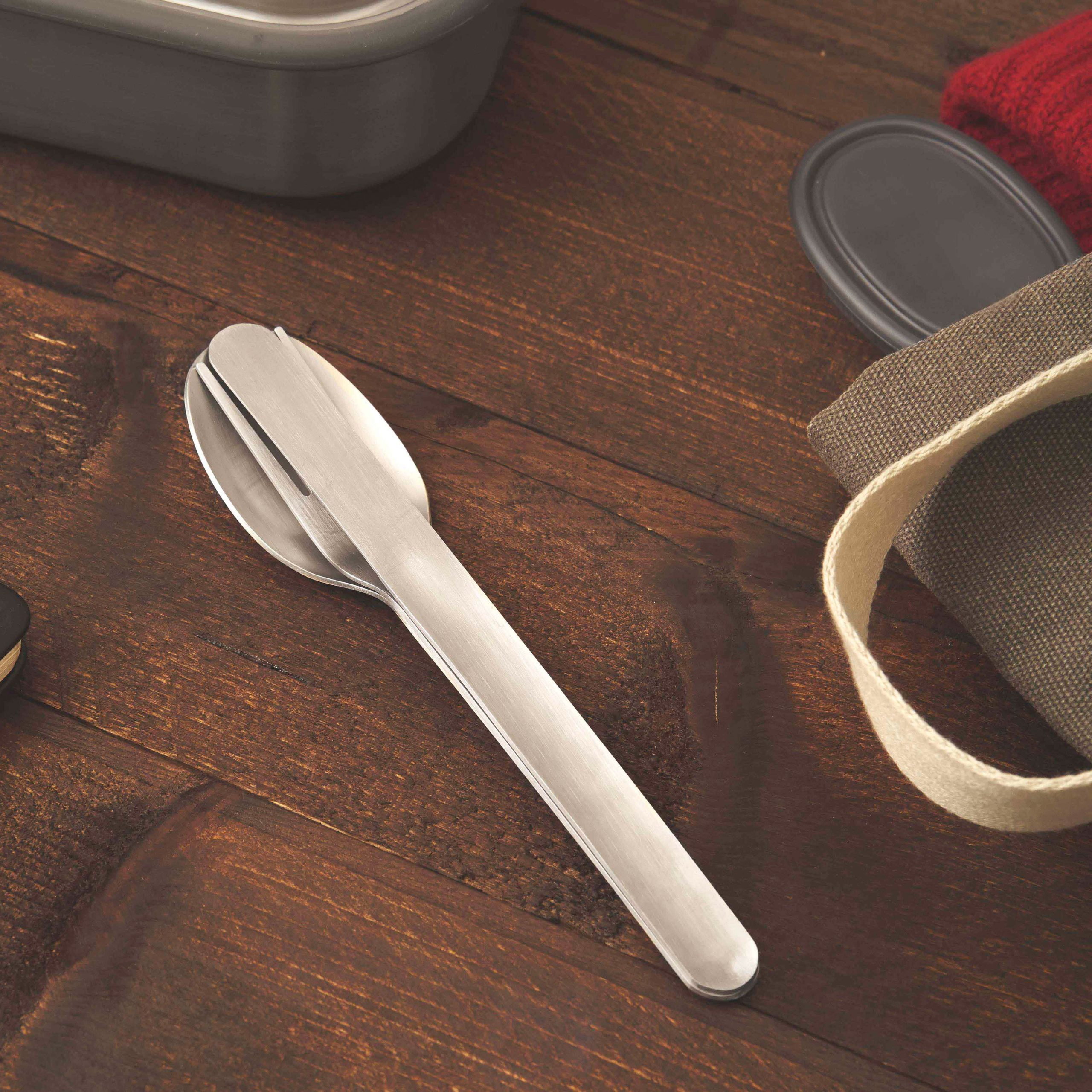 Travel Flatware with Case - Set of 3 - Image 3