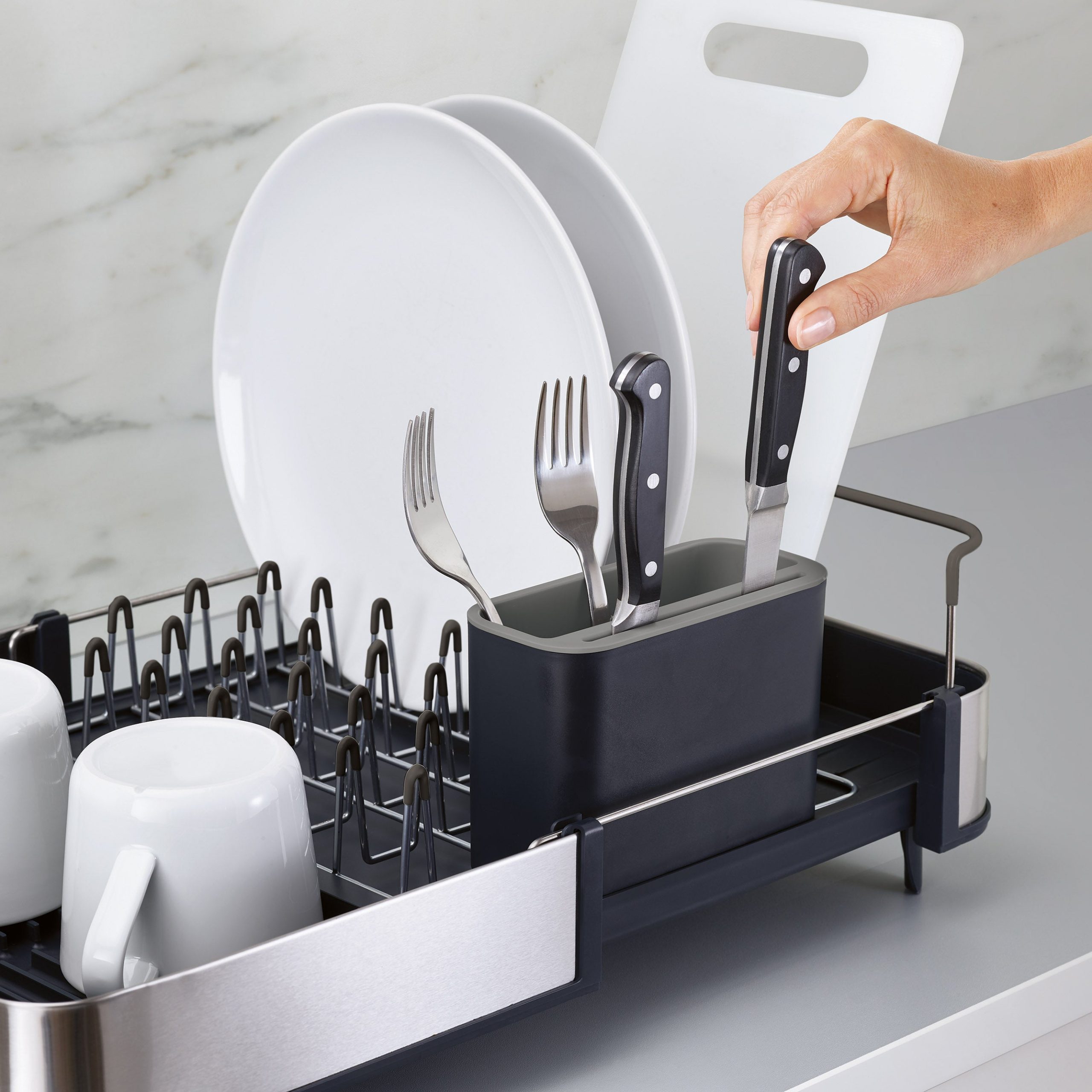 Expandable Steel Dish Rack - Image 6