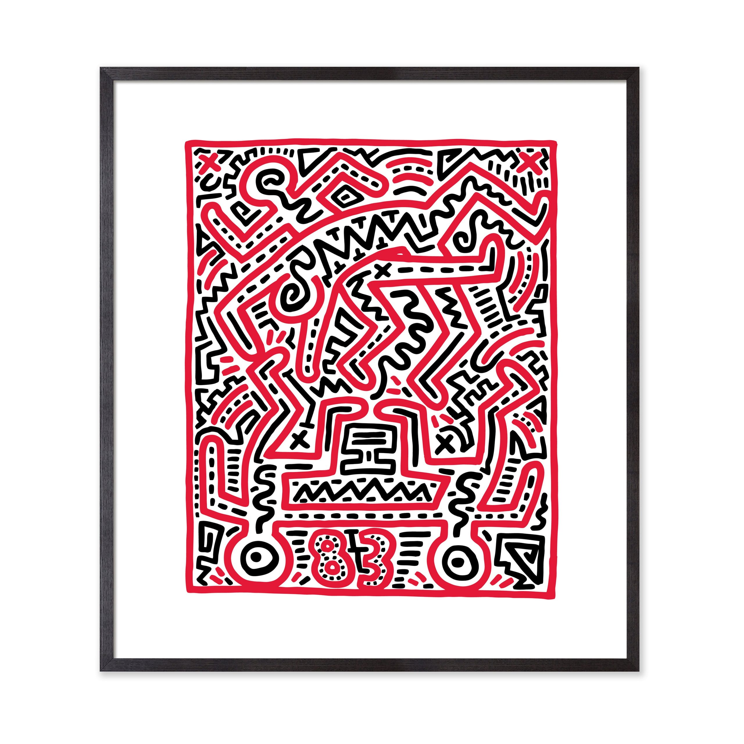Keith Haring: Fun Gallery Framed Print