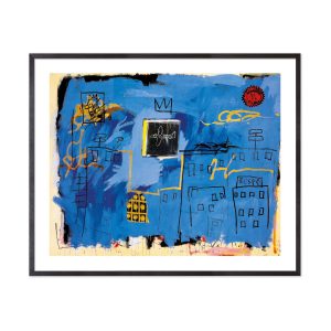 Jean-Michel Basquiat: Untitled. 1981 Framed Print