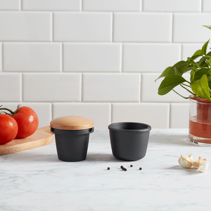 Cast Iron Spice Grinder with Storage - Image 2