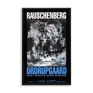Robert Rauschenberg Night Shades & Urban Bourbons Framed Poster