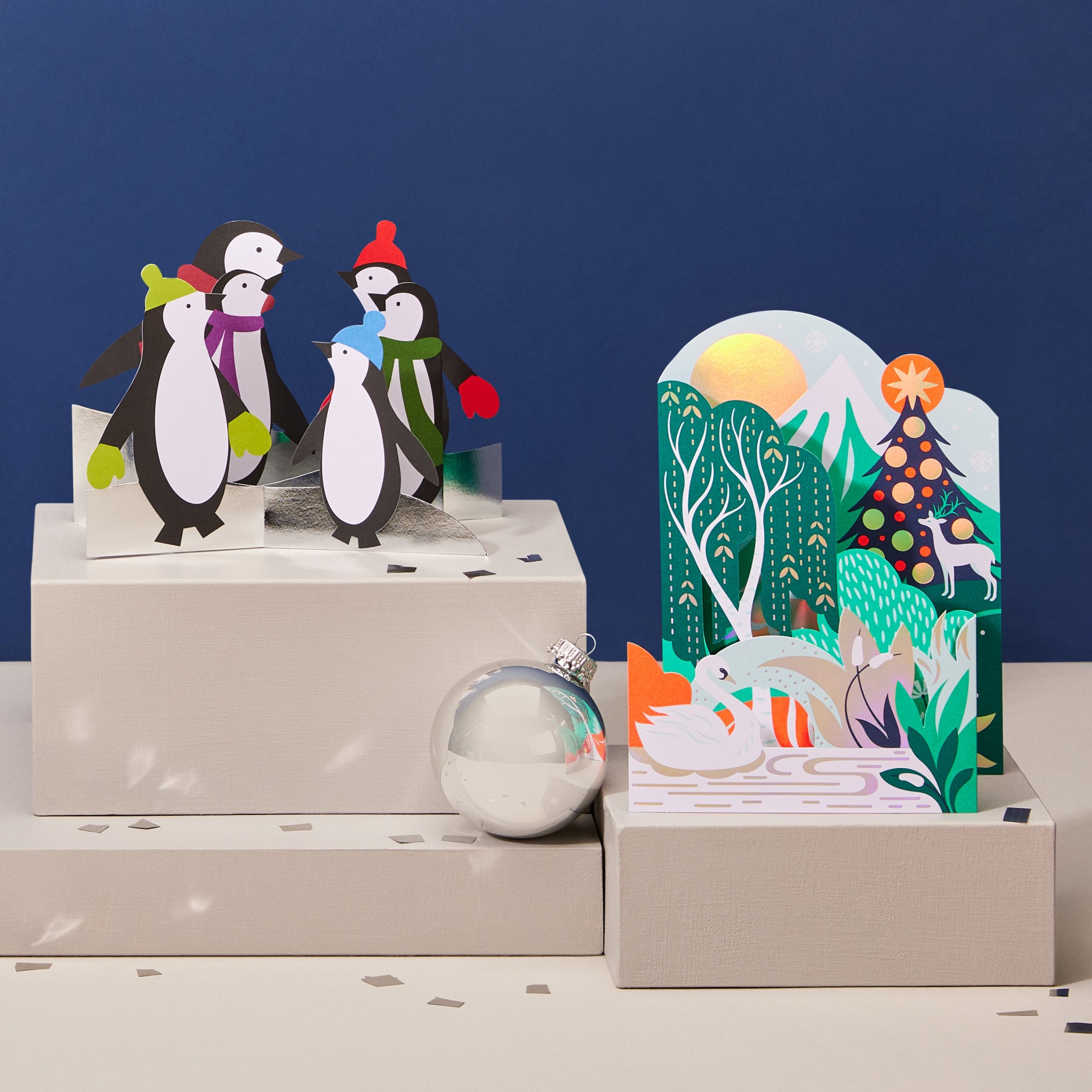 Alpine Glade Holiday Pop-Up Cards - Set of 8 - Image 4