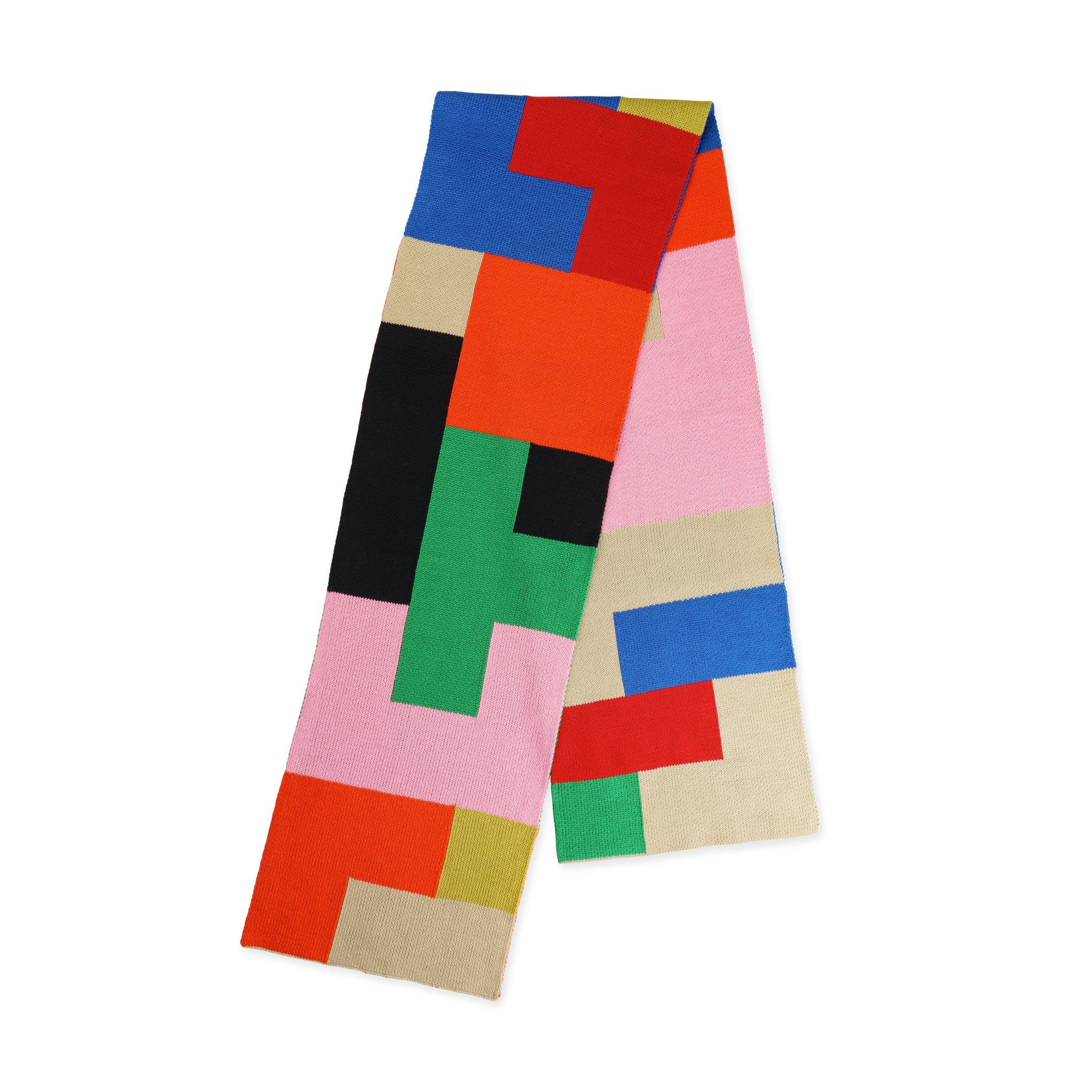 Verloop Oversized Brickwork Scarf - Image 3